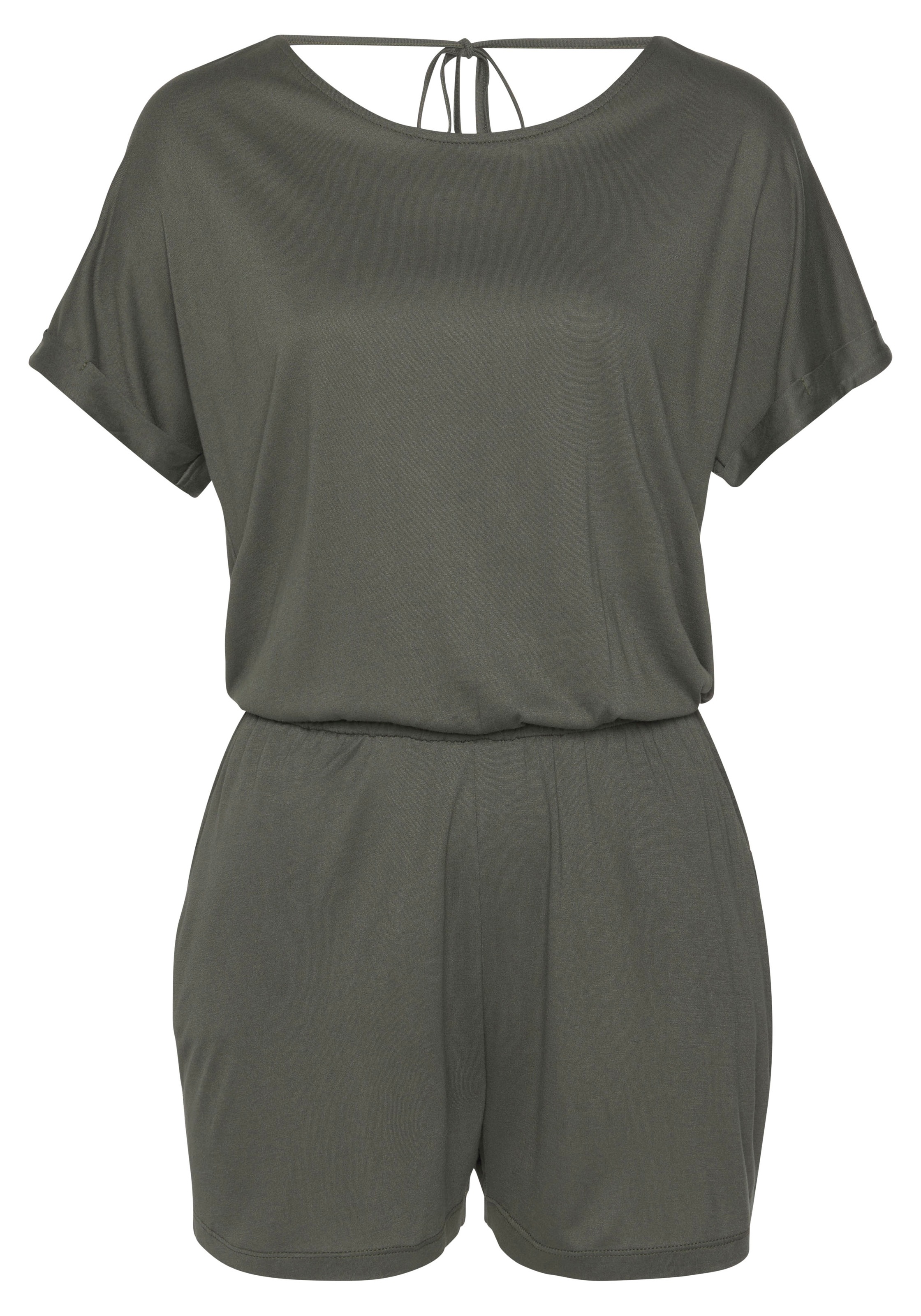 LASCANA Kurzoverall mit tiefem Rückenausschnitt günstig online kaufen