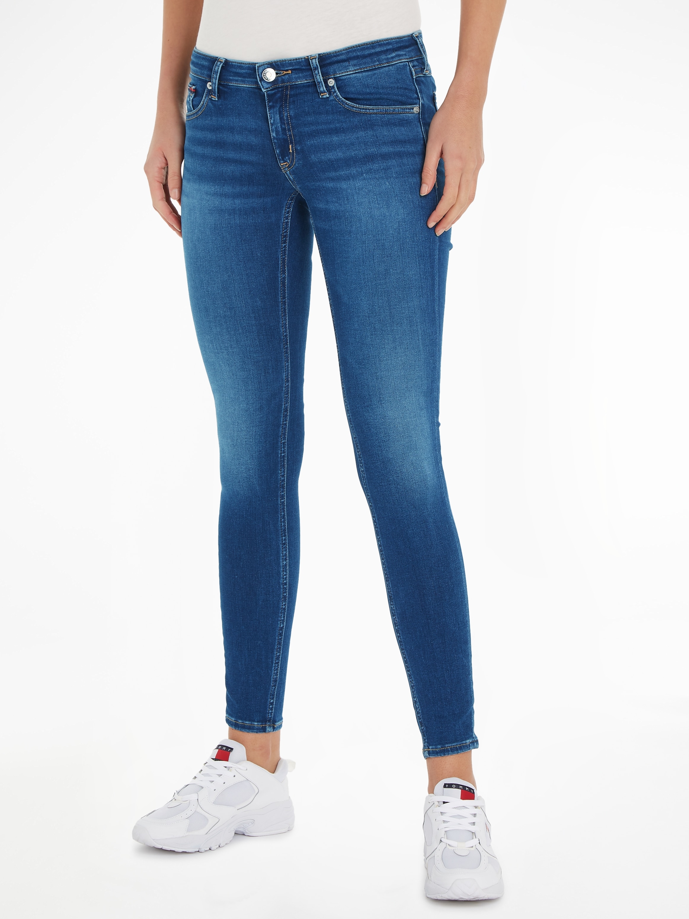 Tommy Jeans Skinny-fit-Jeans, mit dezenten Labelapplikationen günstig online kaufen