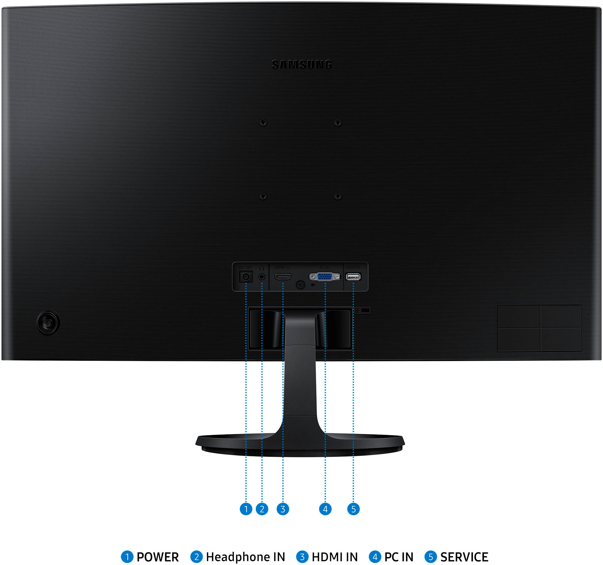 Samsung LED-Monitor »S36GD«, 68 cm/27 Zoll, 1920 x 1080 px, Full HD, 4 ms Reaktionszeit, 100 Hz