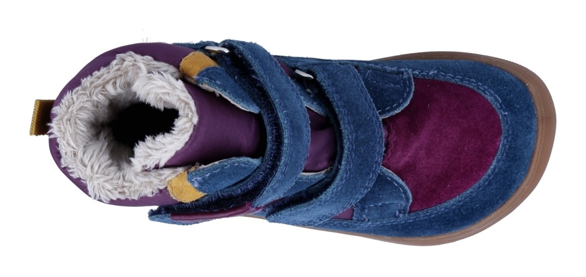 Richter Winterstiefel »Samy WMS: Mittel«, Barfußschuh, Klettstiefel mit Sympatex, Größenschablone zum Download