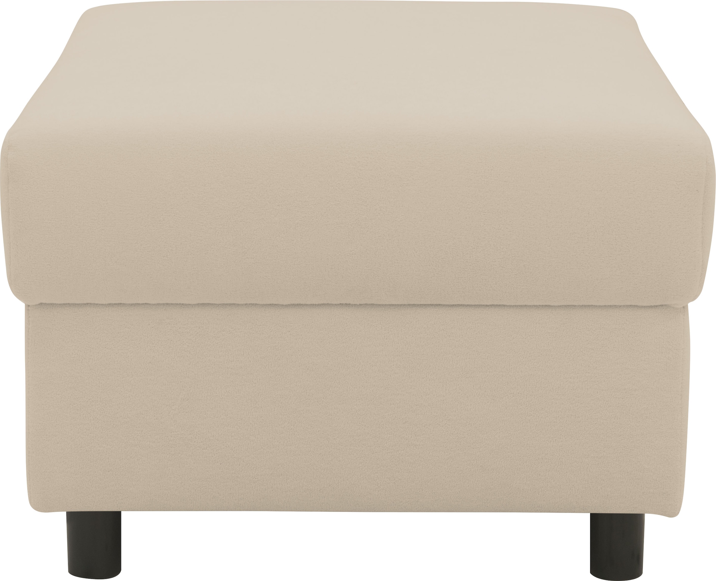 INOSIGN Polsterhocker »Turah 2 in Cord oder wasserabweisender Microfaser,«, moderner Polsterhocker, passend zum Ecksofa, B/T/H: 83/60/44 cm