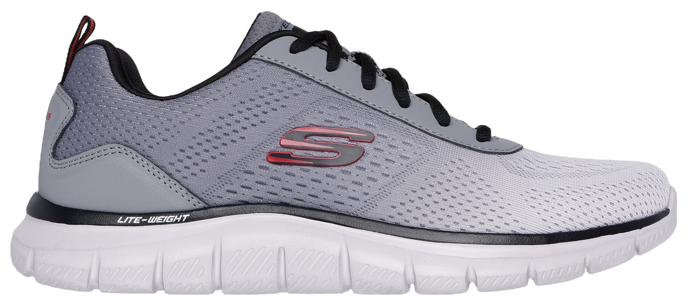 Skechers Sneaker »TRACK-RIPKENT«, Freizeitschuh, Halbschuh, Schnürschuhin veganer Verarbeitung