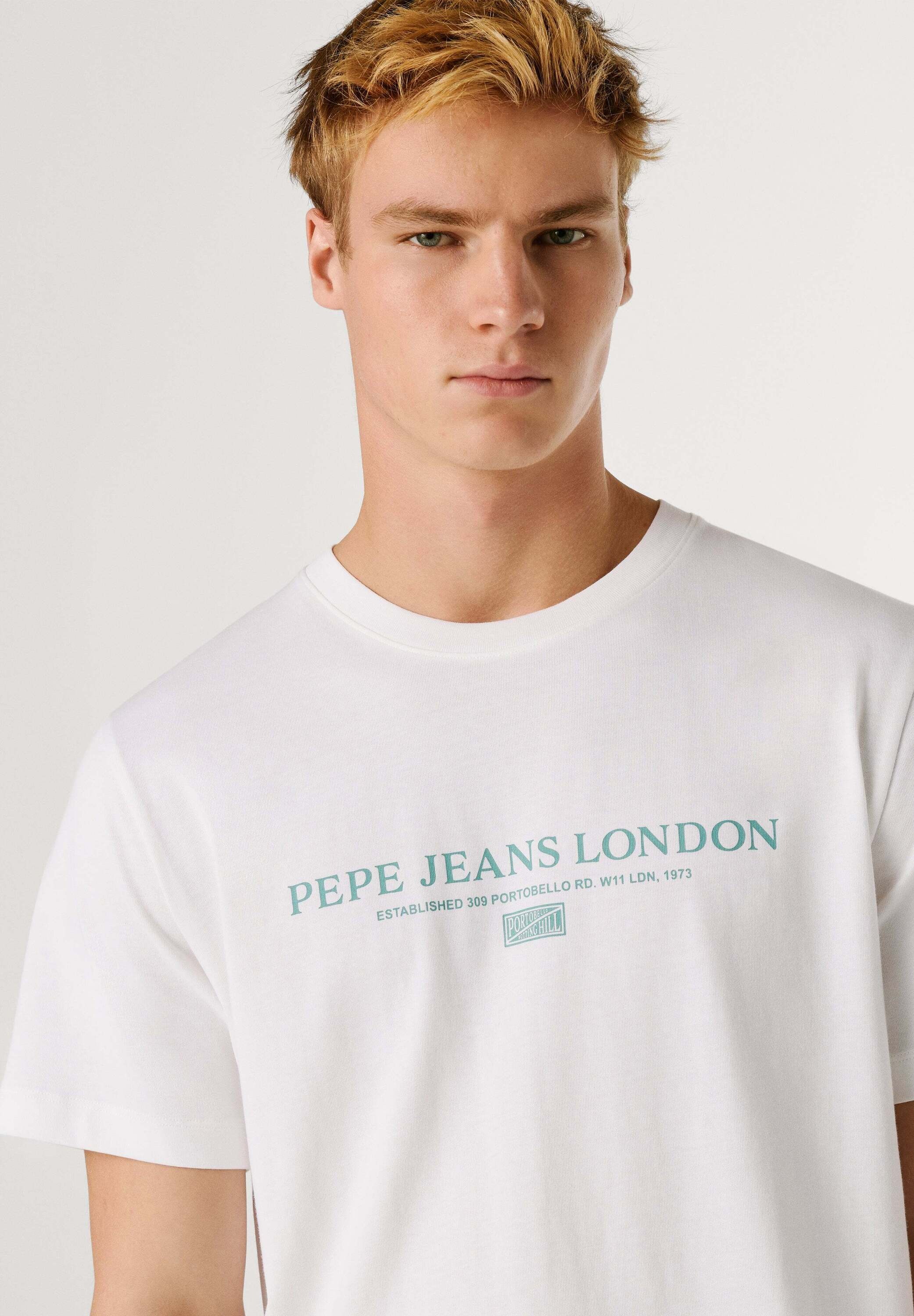 Pepe Jeans T-Shirt »basic t-shirt SUMMER SEASONAL LOGO TEE«