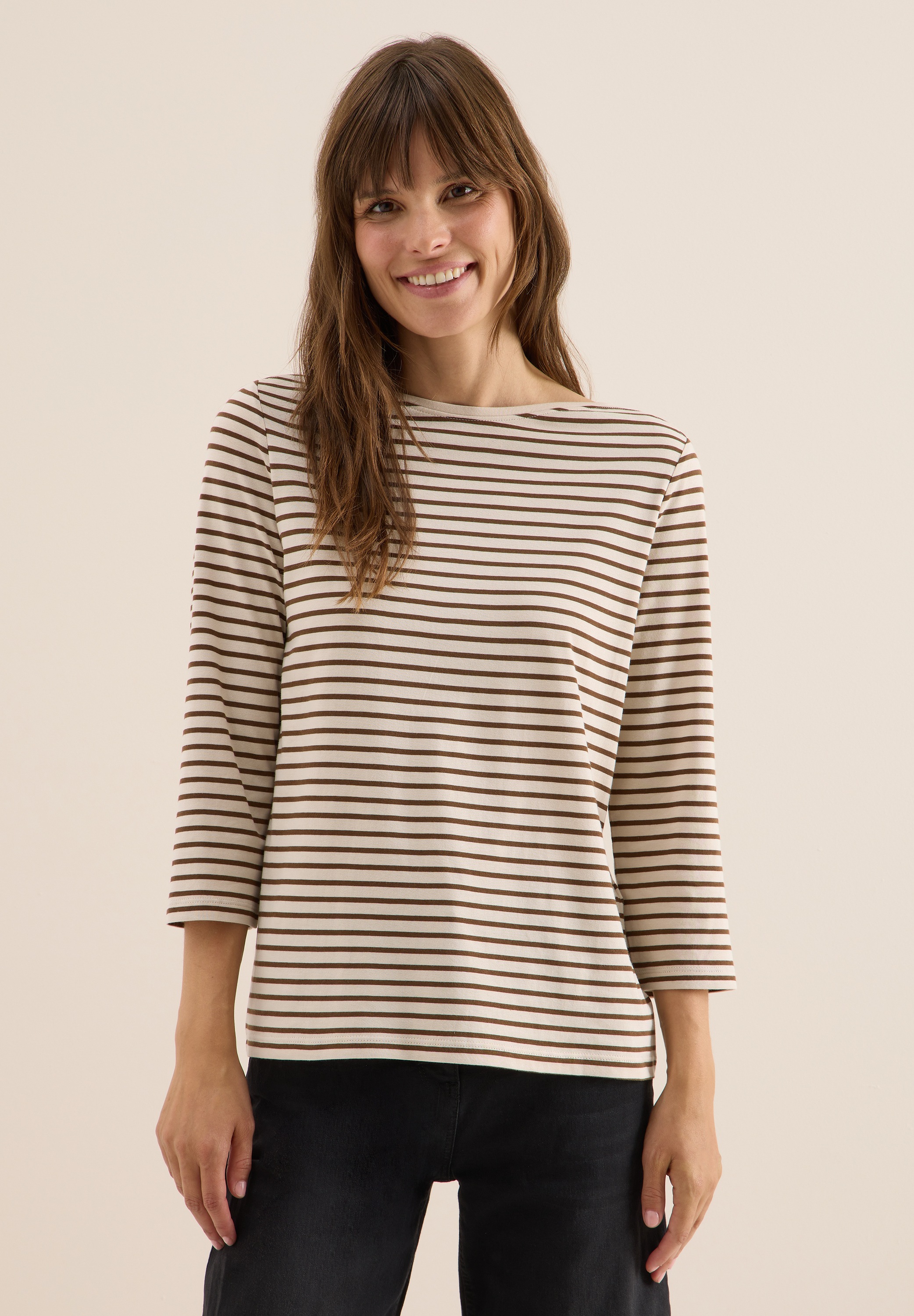 Cecil 3/4-Arm-Shirt, im soften Baumwoll-Mix günstig online kaufen