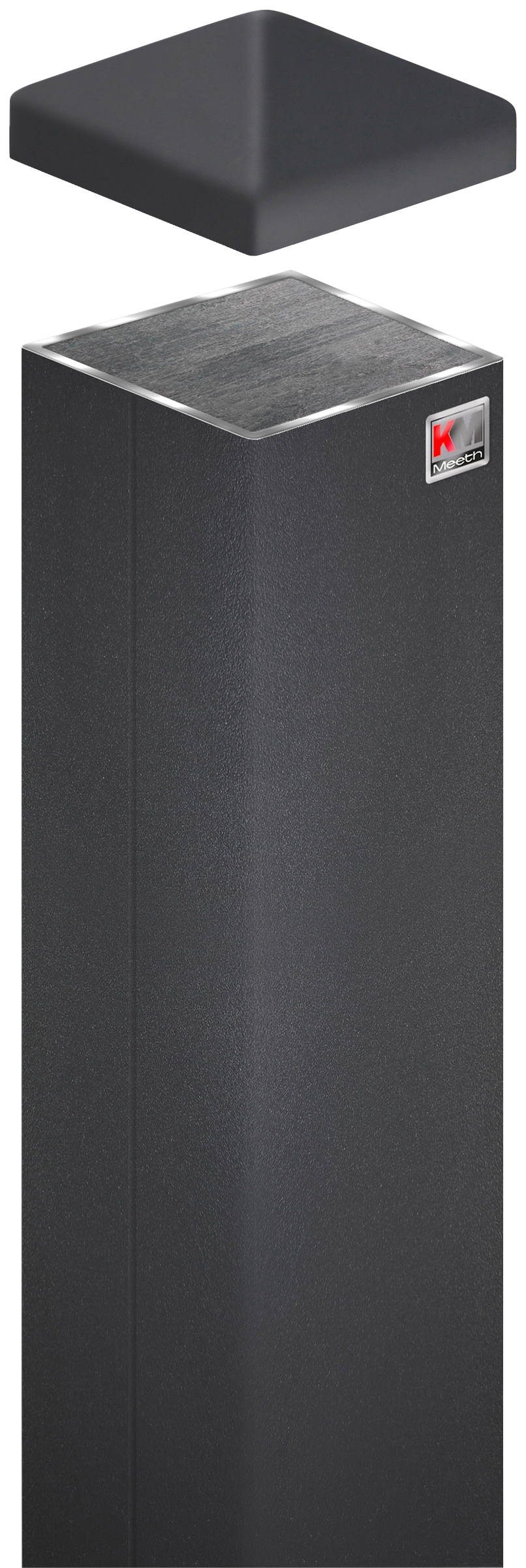 KM Zaun Zaunpfosten BxTxH: 7x7x190 cm