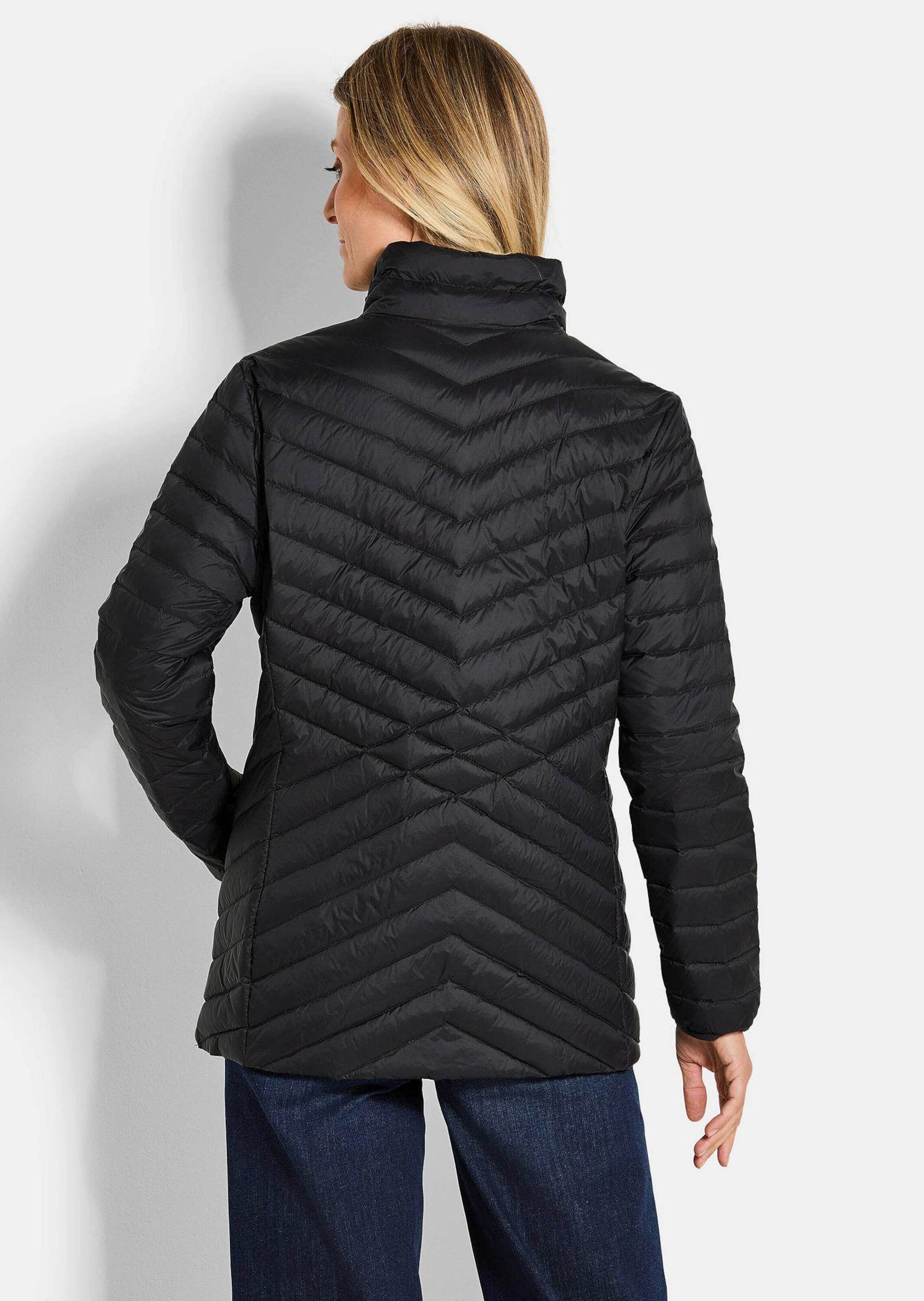 GOLDNER Steppjacke »Kurzgröße Herbstjacke mit Daunen, Stehkragen«