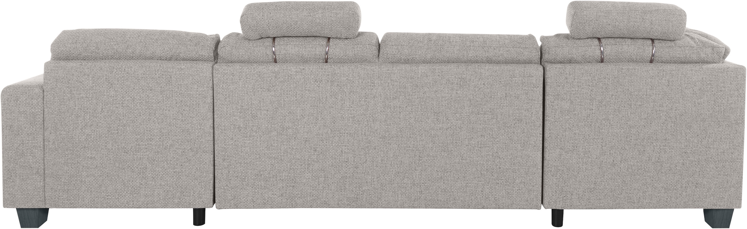 TRENDMANUFAKTUR Wohnlandschaft »Chamber, zeitlos und modern, bequem, hoher Sitzkomfort, U-Form«, wahlweise mit Schlaffunktion