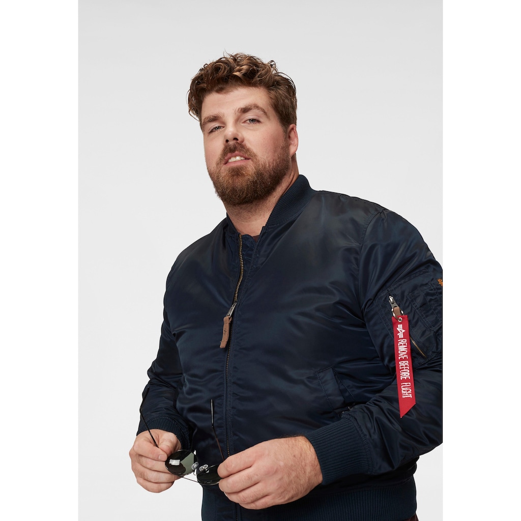 Alpha Industries Bomberjacke »MA-1 VF59 LONG«, ohne Kapuze, gefüttert