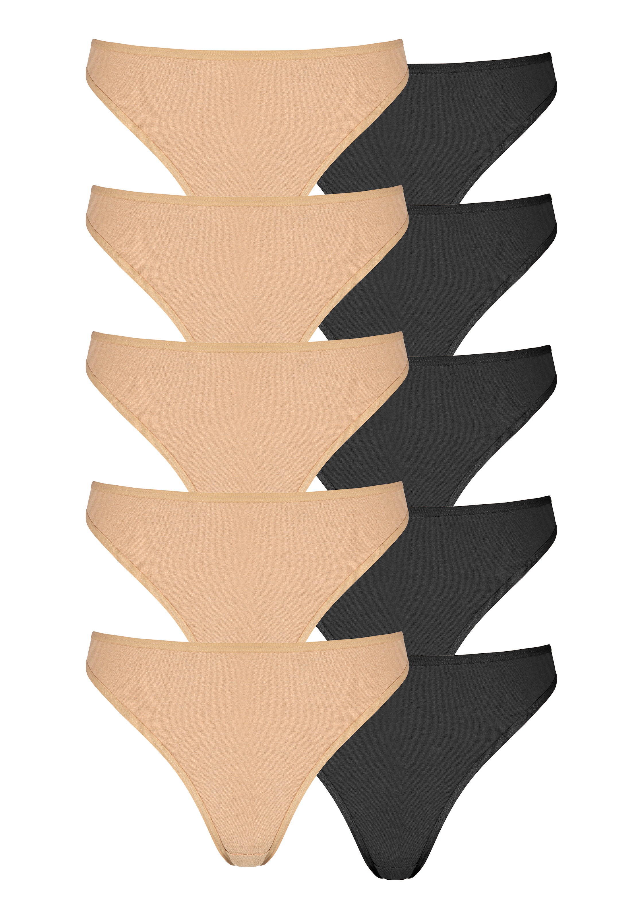 petite fleur by Lascana 10er-Pack, aus elastischer Baumwolle