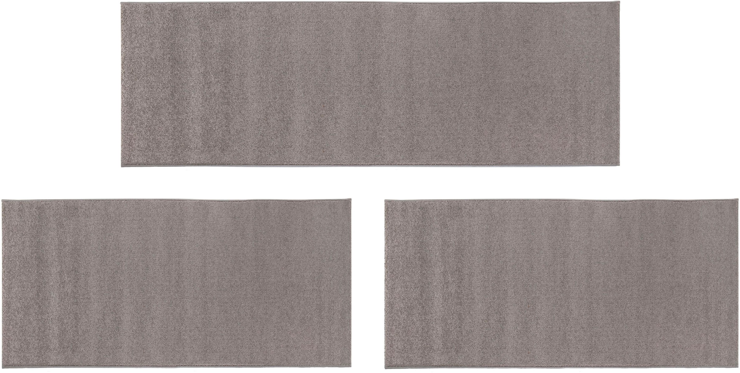 Andiamo Bettumrandung "Bettvorleger Jerez" Höhe 8 mm 3 tlg. Bettvorleger, L günstig online kaufen