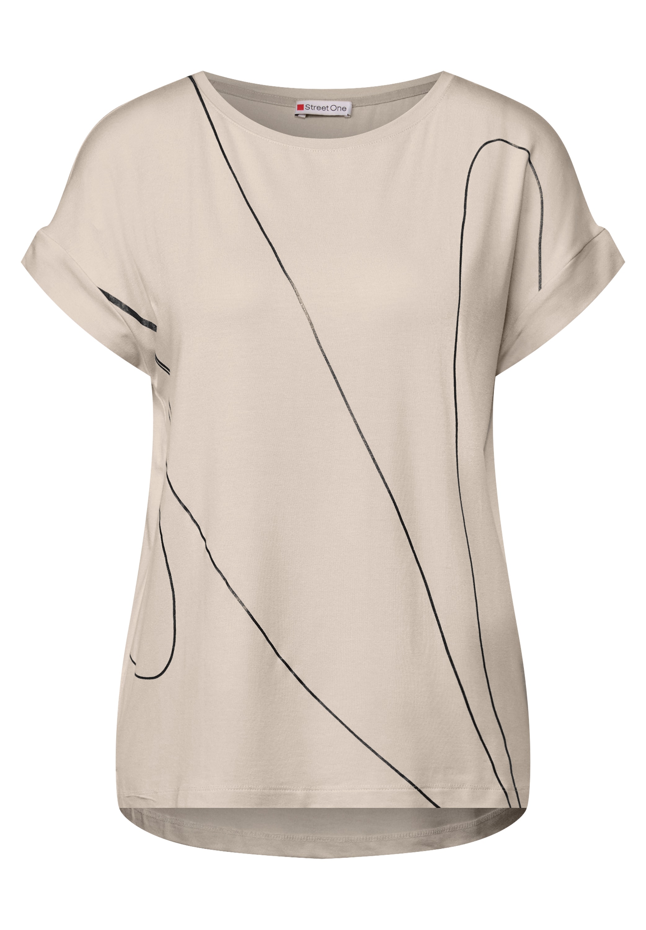 STREET ONE T-Shirt, aus softer Viskose