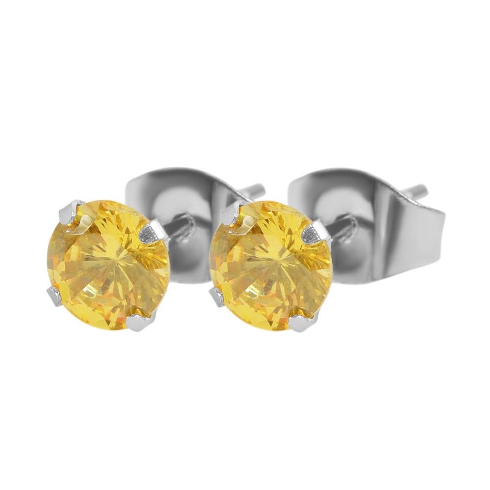 Adelia´s Paar Ohrhänger "Damen Ohrringe – Ohrstecker aus Edelstahl mit Zirk günstig online kaufen