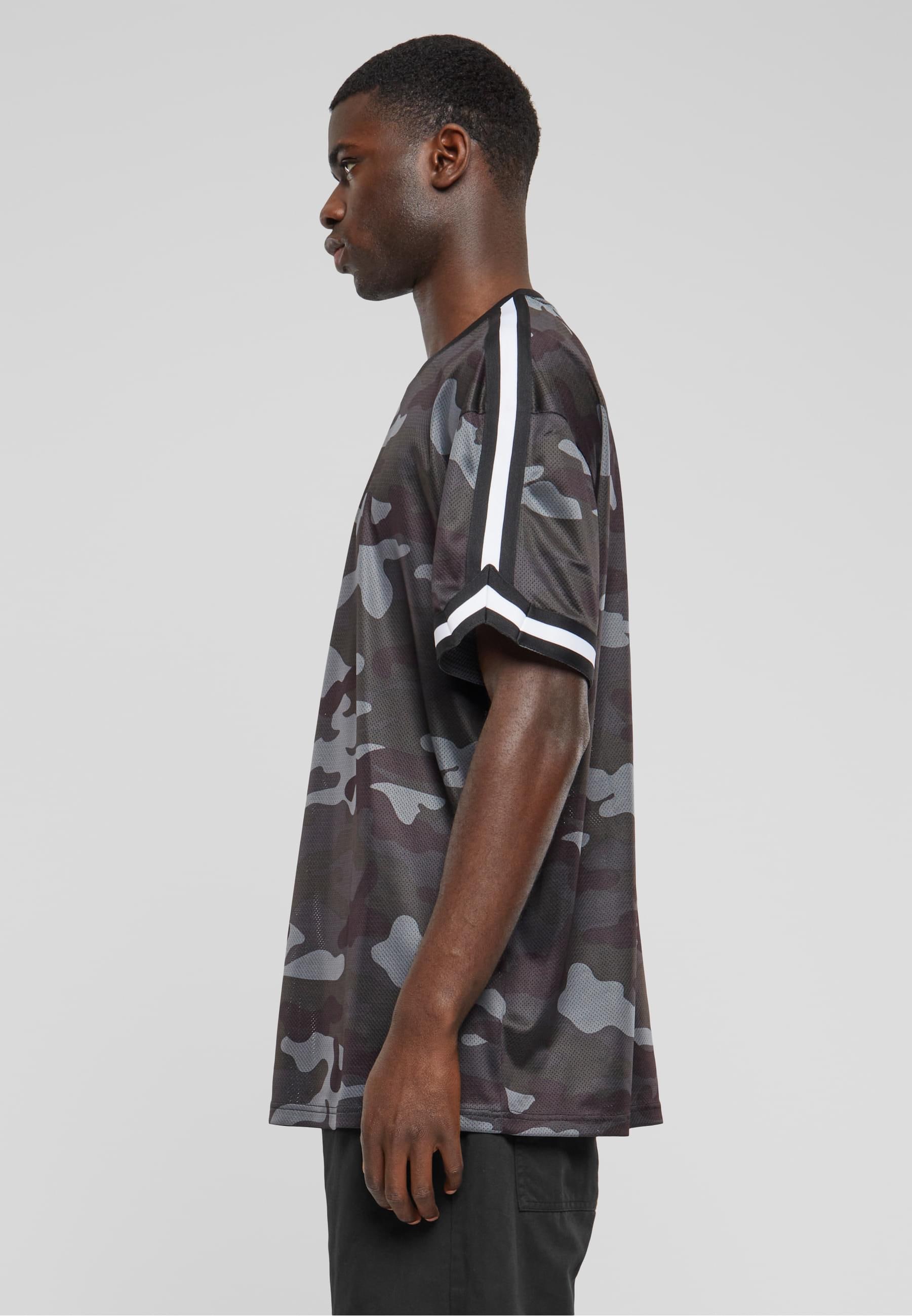 URBAN CLASSICS T-Shirt »Urban Classics Herren Oversized Mesh AOP Tee«, (1 tlg.)