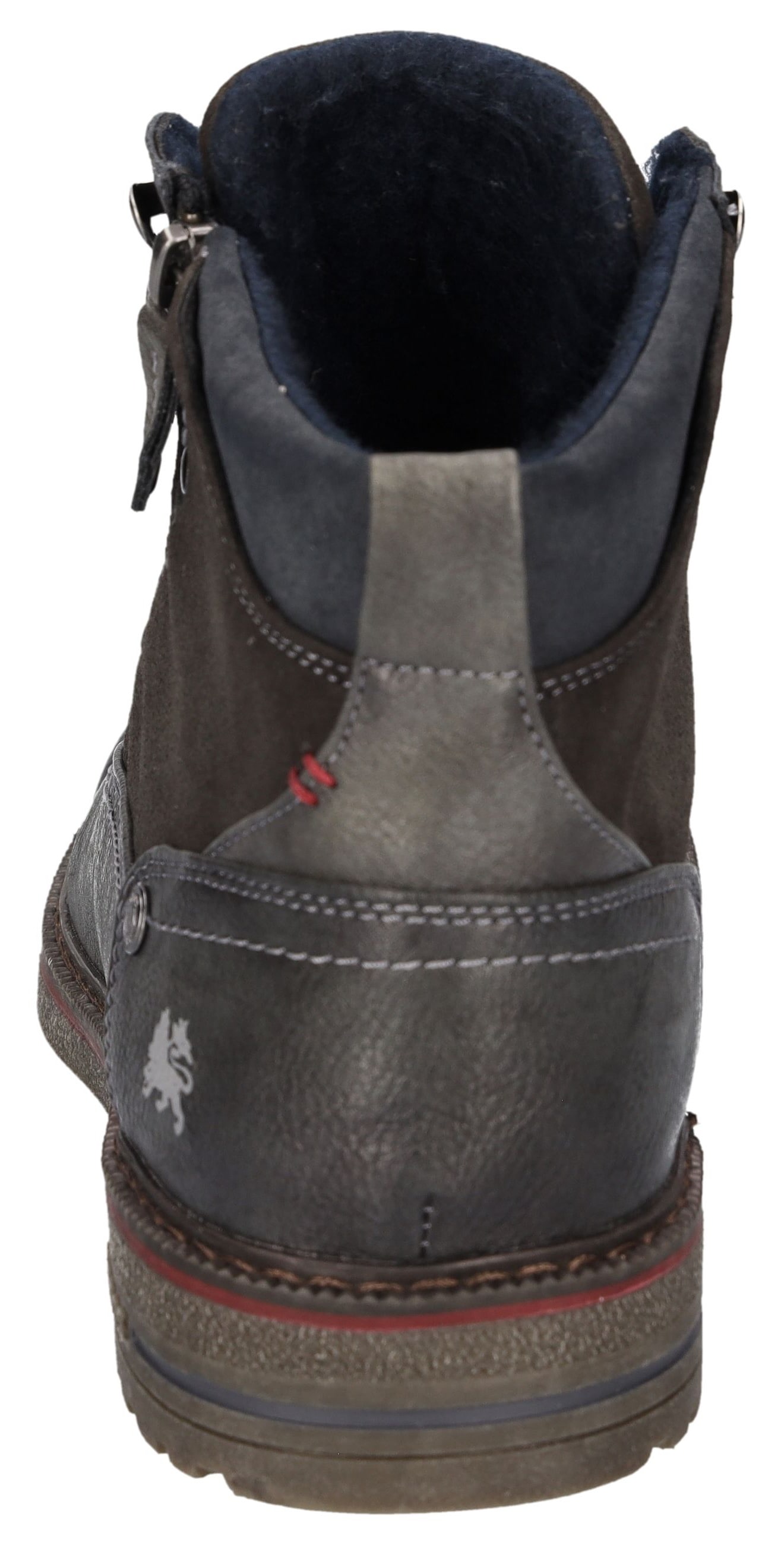 LERROS Schnürboots, Schnürboots, mit seitlichem Reißverschluss