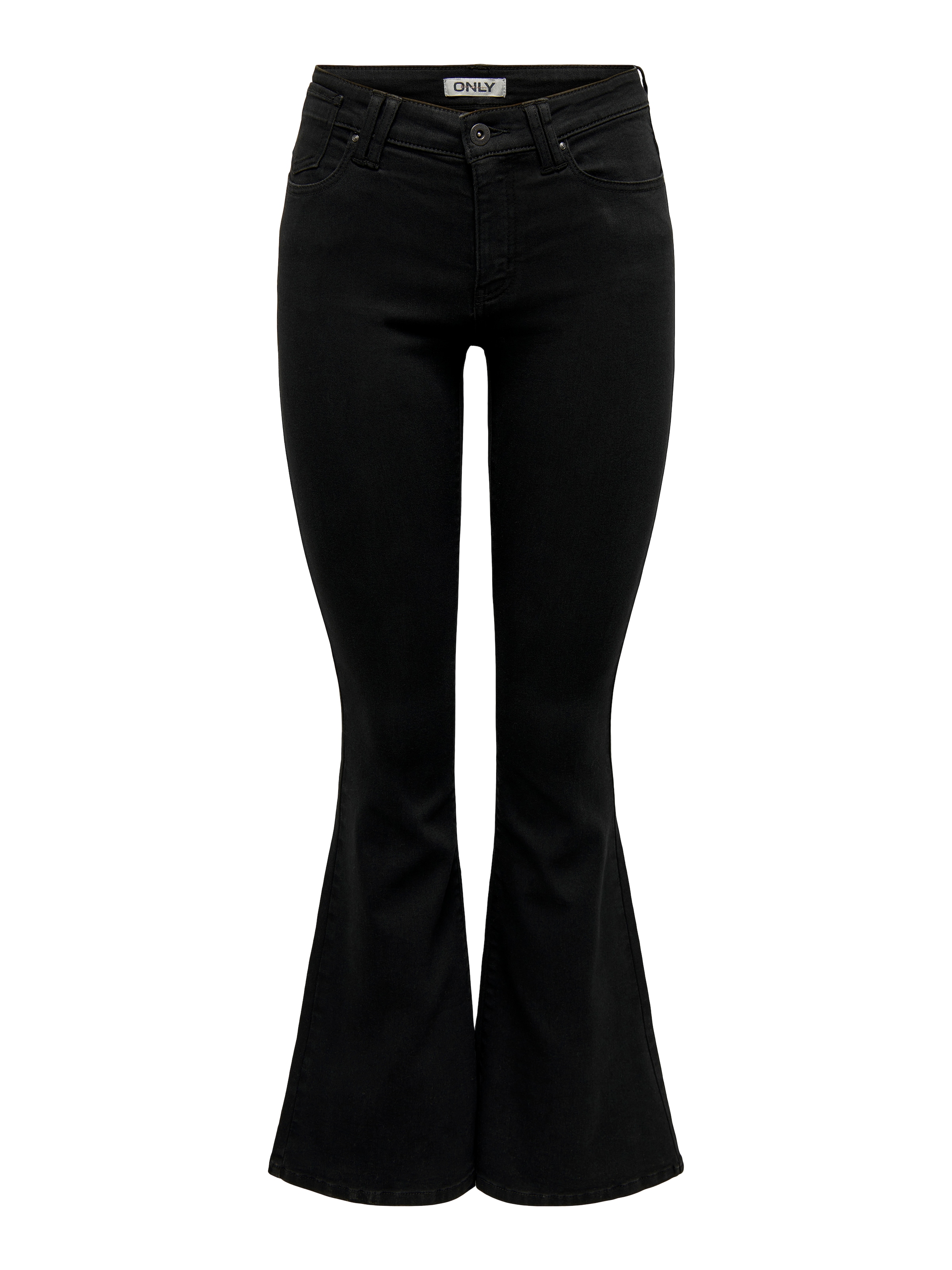 ONLY Bootcut-Jeans »ONLREESE REG RETRO FLARED DNM BOX« Materialmix, bootcut fit