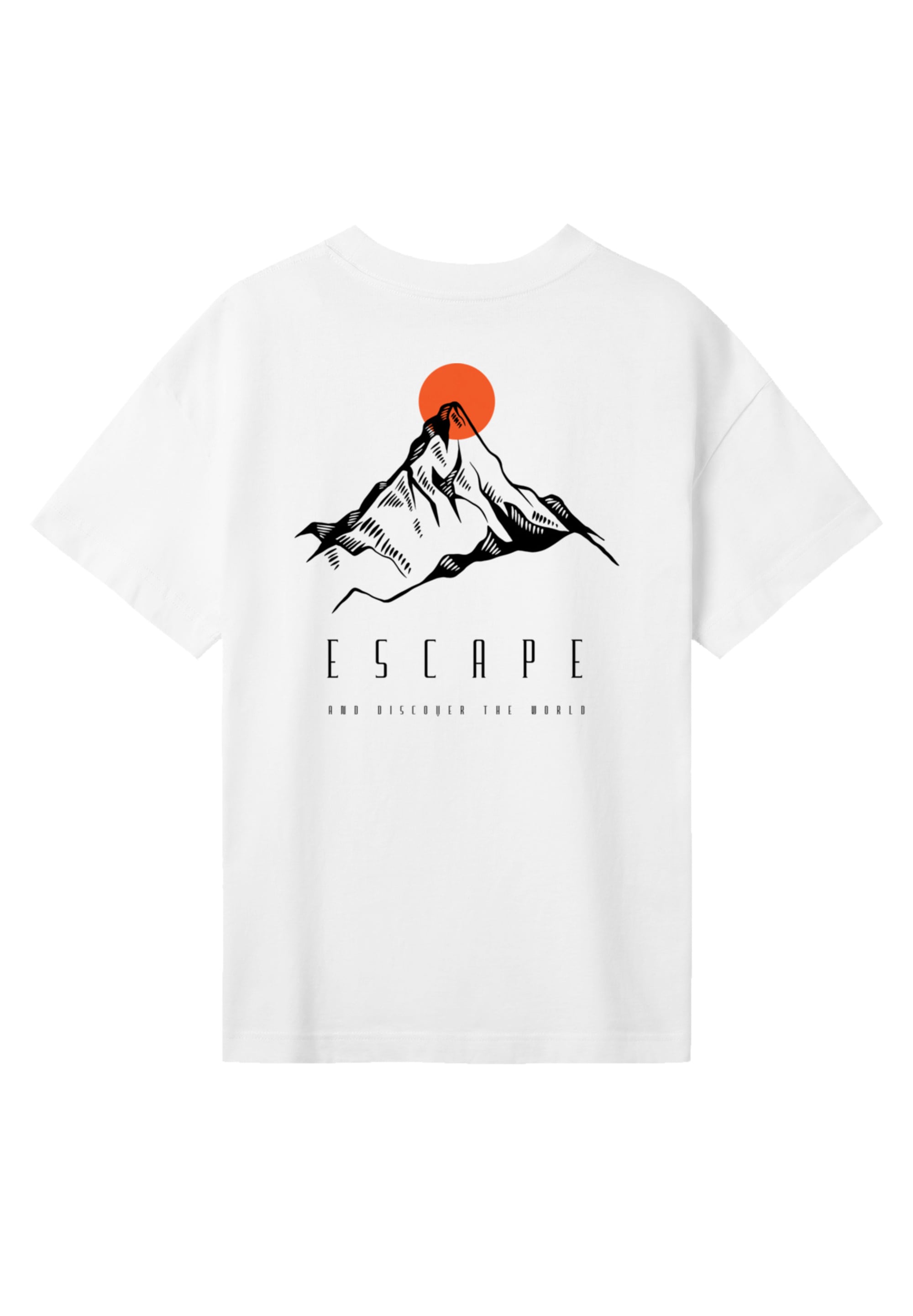 F4NT4STIC T-Shirt »Oversize Escape Discover the World Mountain«, Premium Qualität, ESCAPE Collection