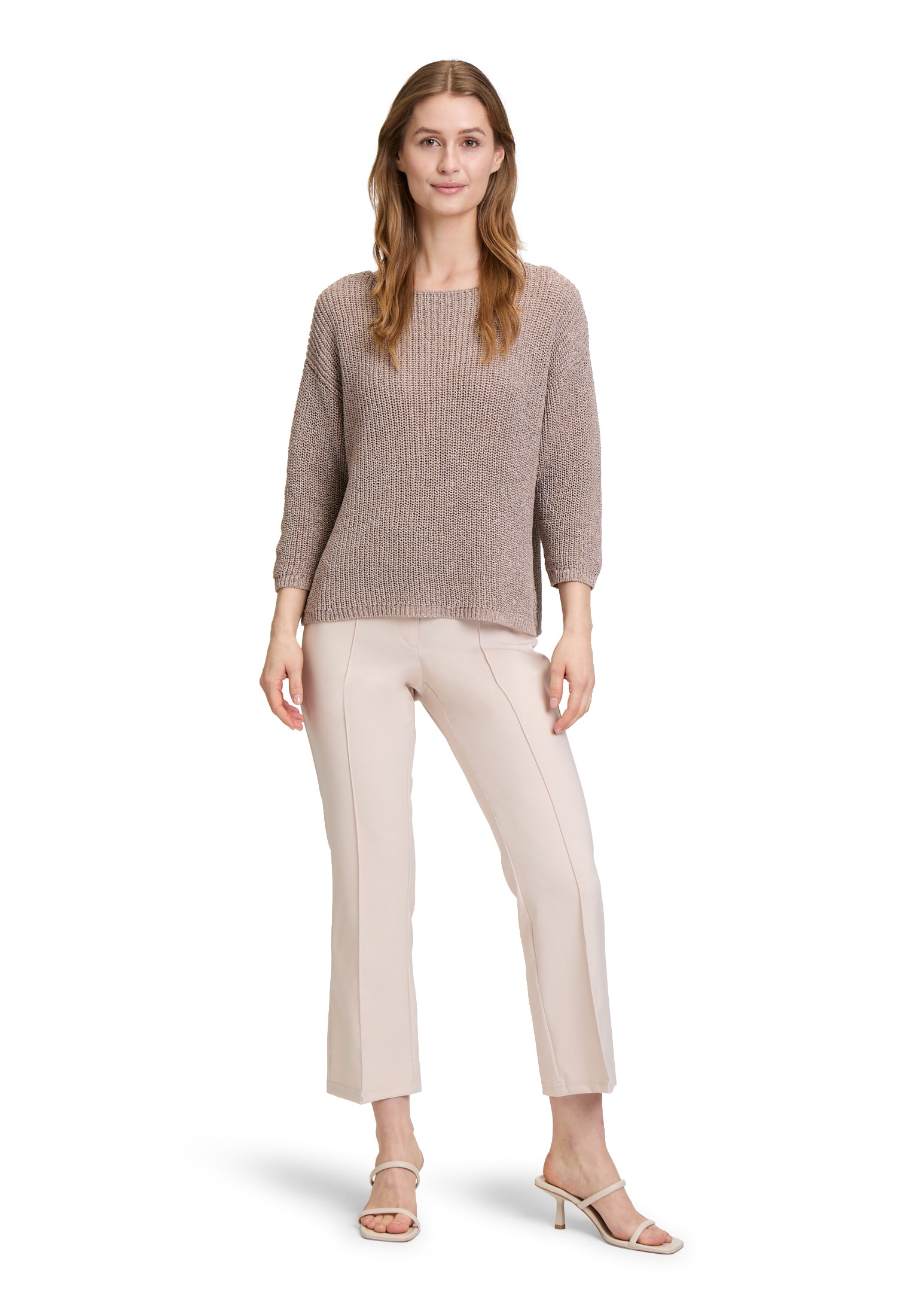 Betty Barclay Strickpullover »Betty Barclay Basic-Strickpullover mit Rippenstruktur«, (1 tlg.), Struktur