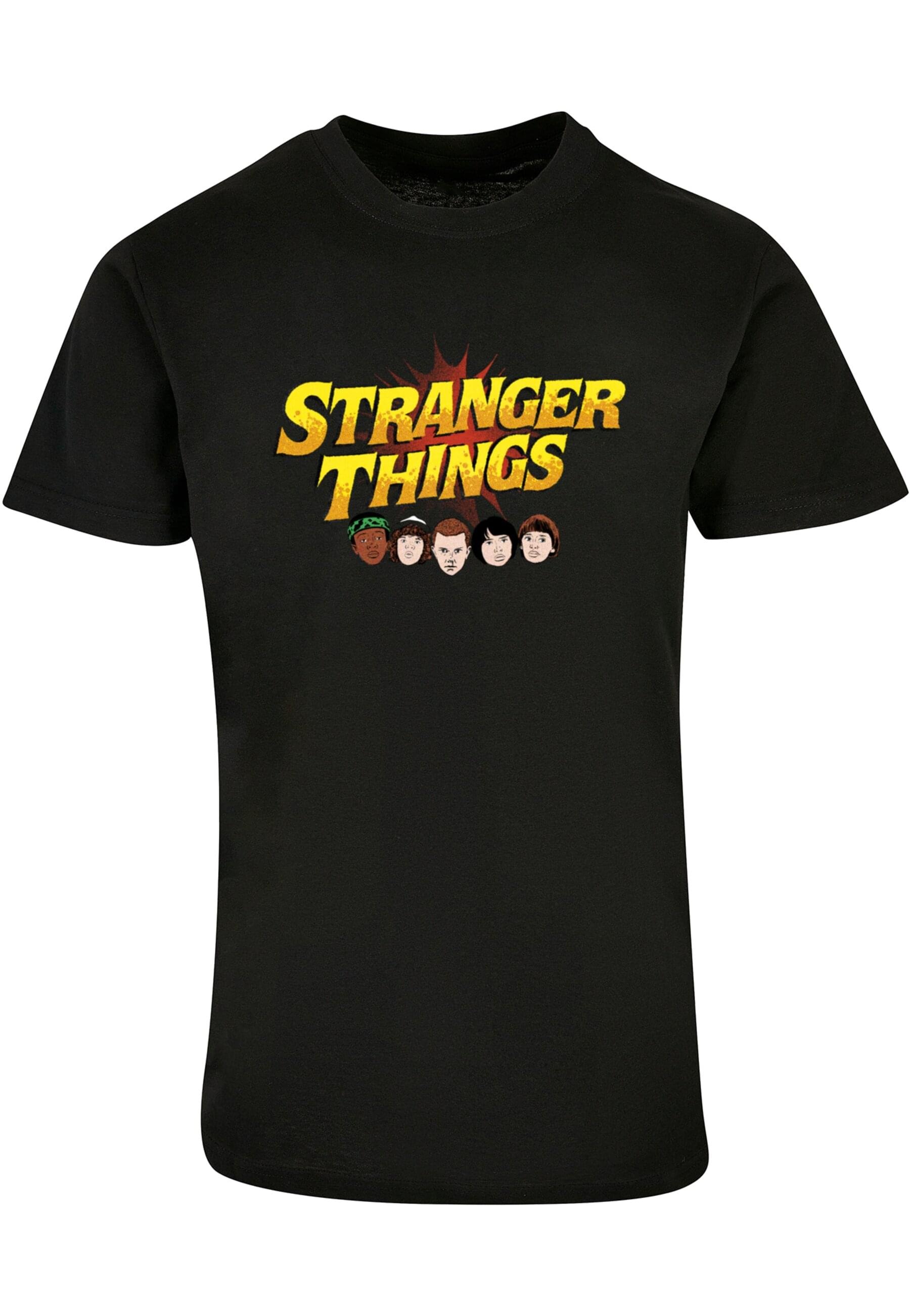 ABSOLUTE CULT T-Shirt "ABSOLUTE CULT Herren Stranger Things - Comic Heads T günstig online kaufen