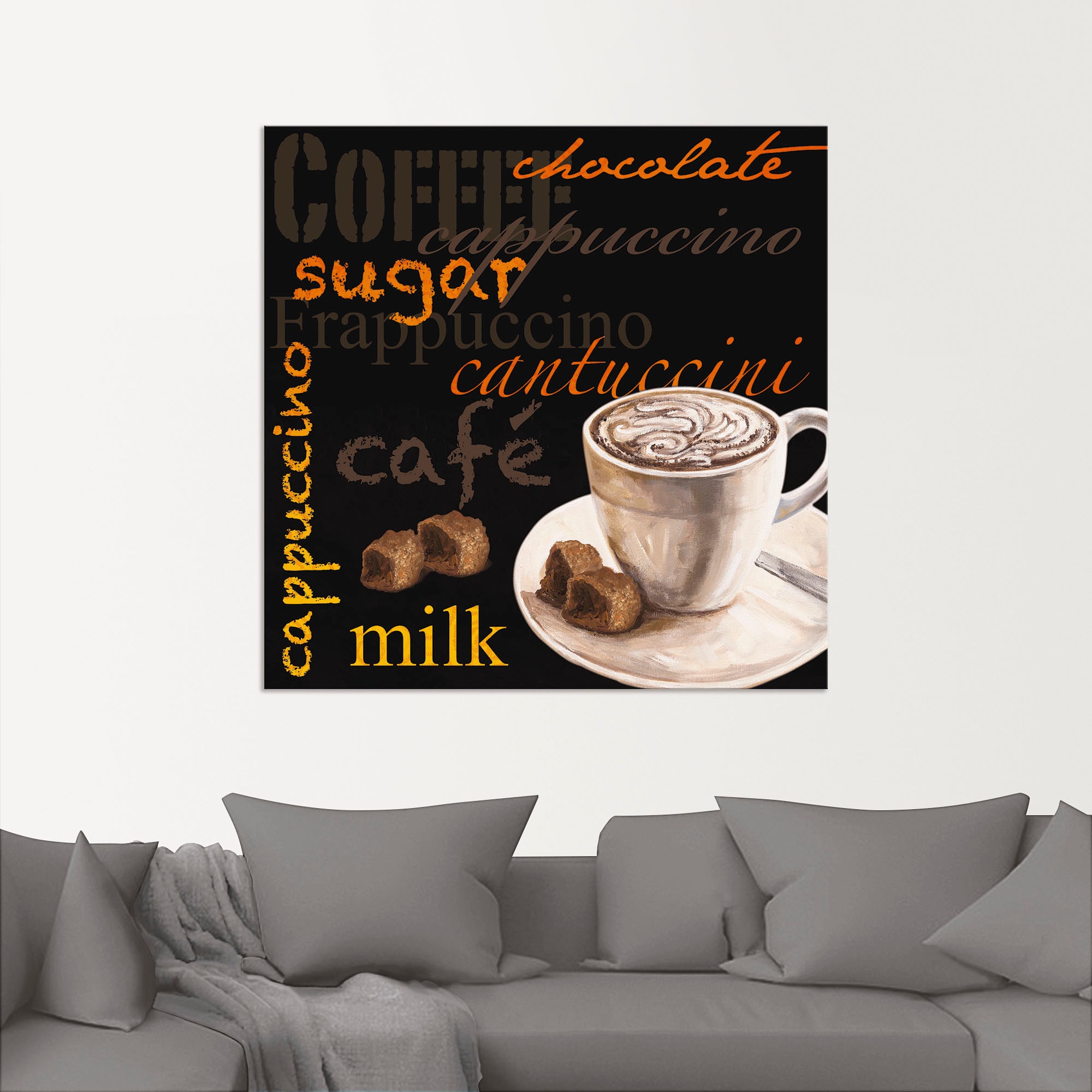 Artland Wandbild »Kaffee«, Kaffee Bilder, (1 St.), als Alubild, Outdoorbild in verschied. Größen