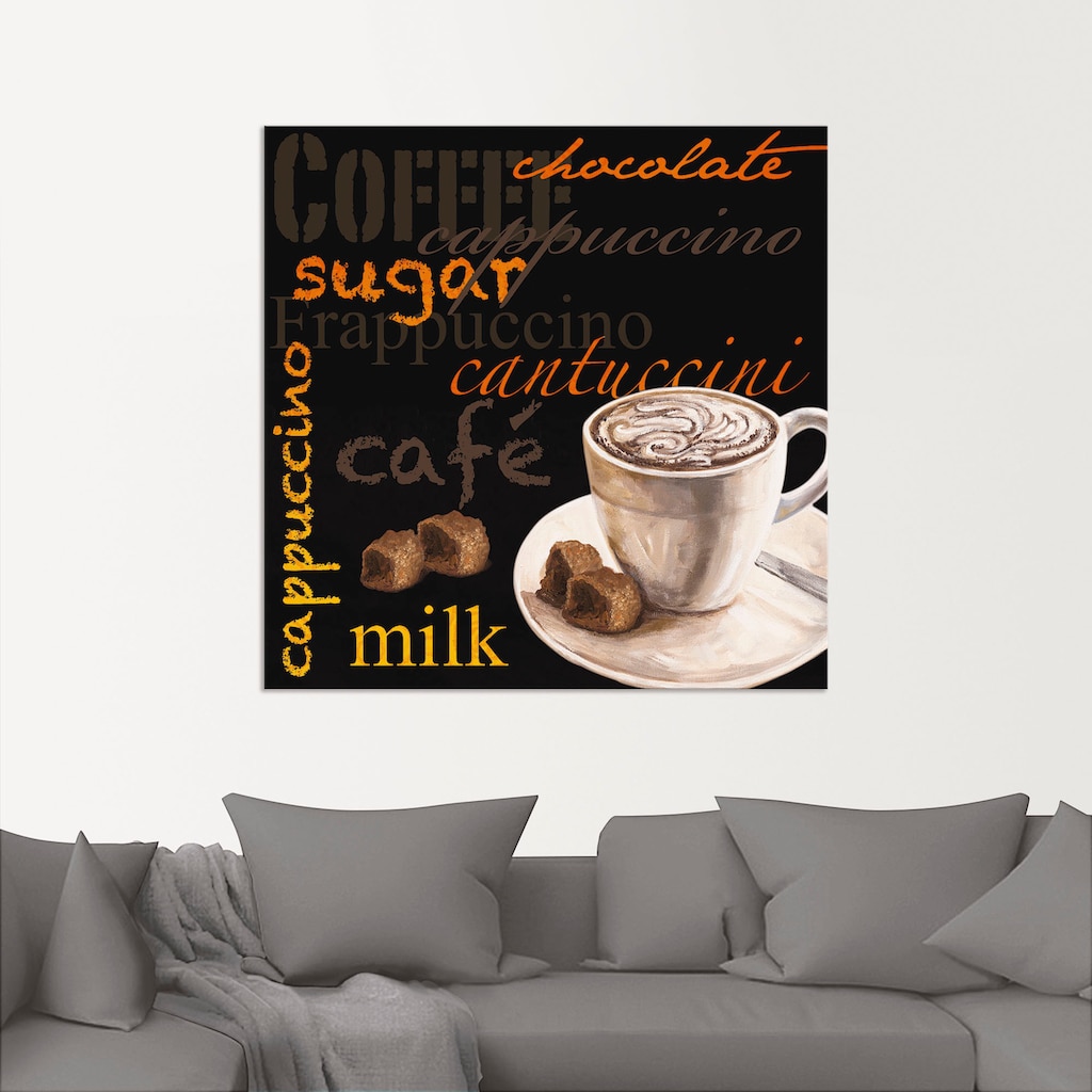 Artland Wandbild »Kaffee«, Kaffee Bilder, (1 St.)