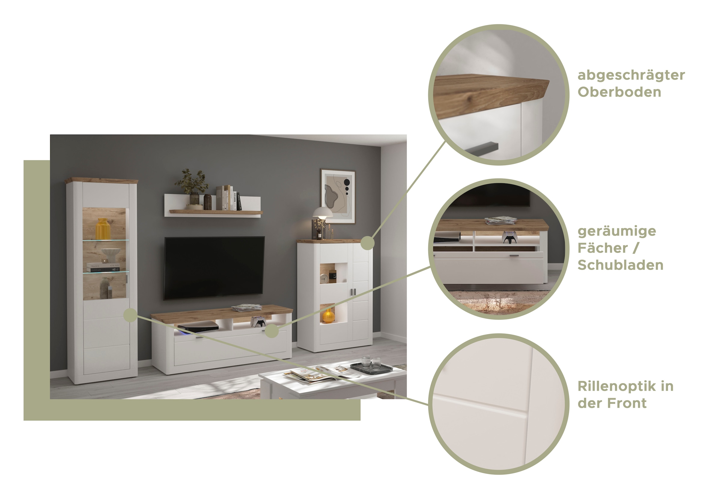 Home affaire Vitrine »Halmstad«