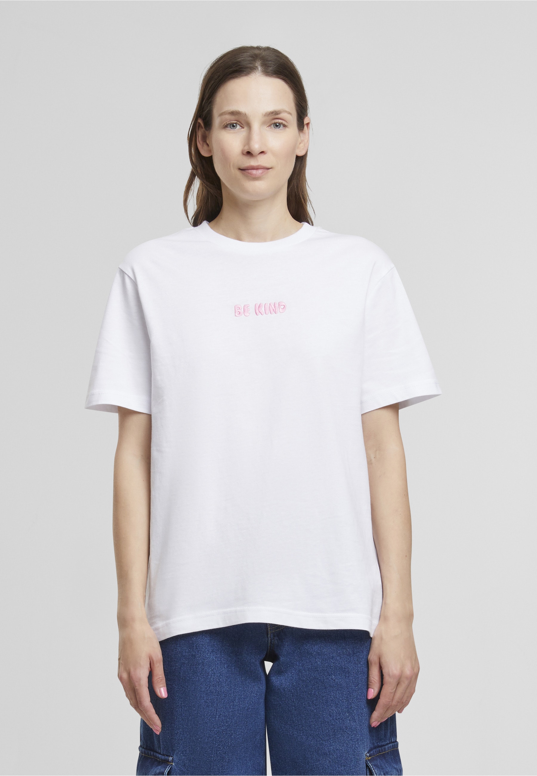 Miss Tee T-Shirt »Miss Tee Be Kind Heart EMB Tee« 1 Stk.