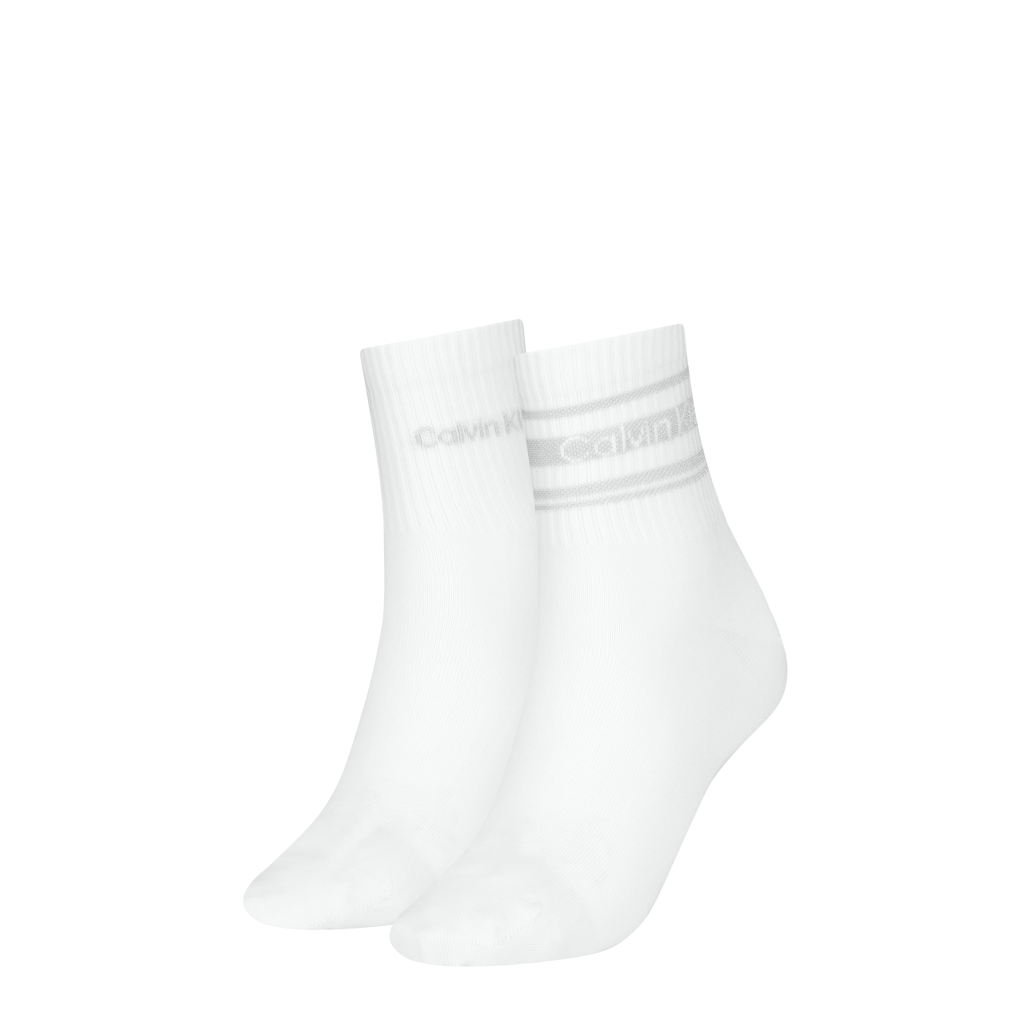 Calvin Klein Kurzsocken "CK WOMEN SHORT SOCK 2P SPORT STRIPE" 2 Paar