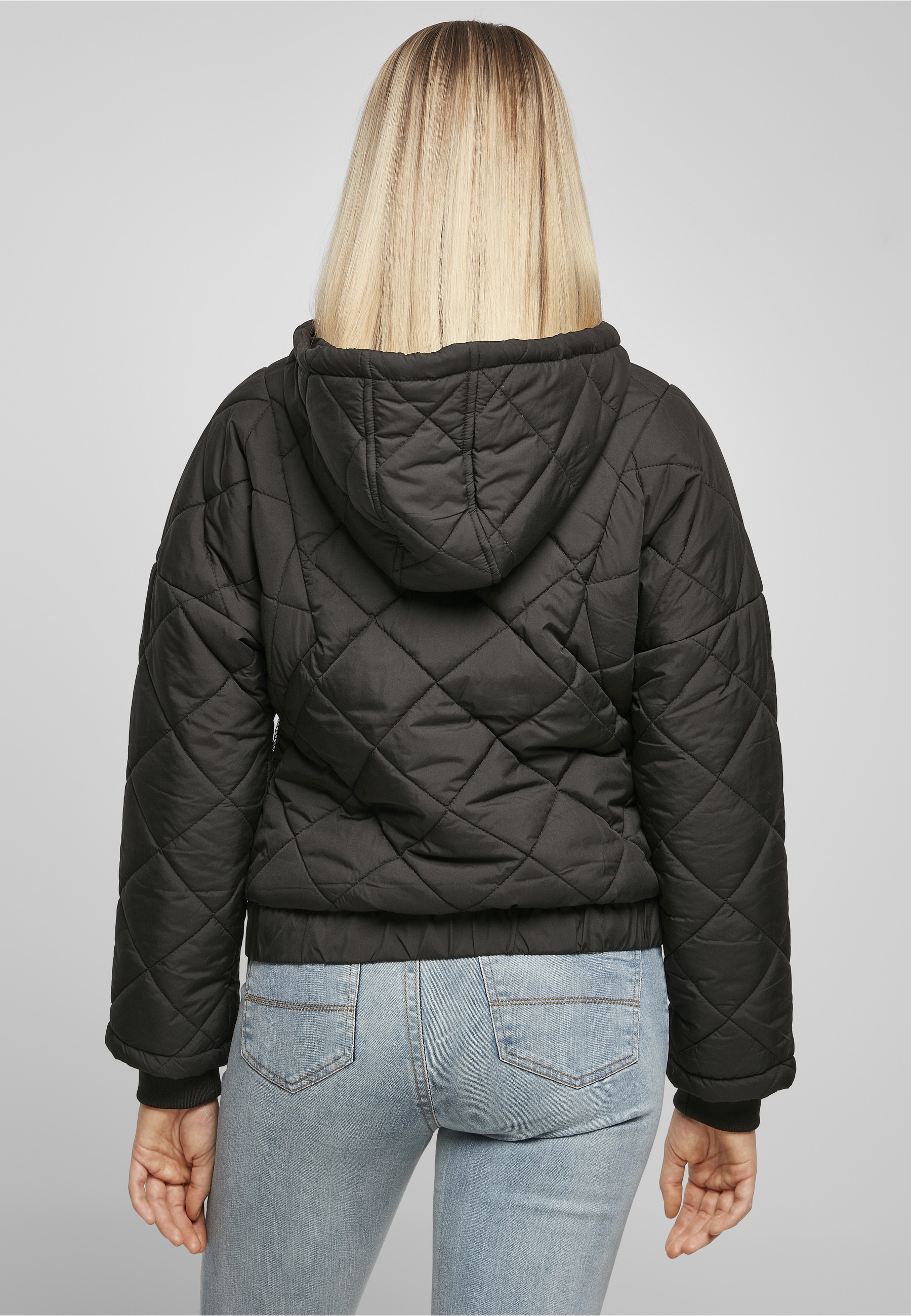 URBAN CLASSICS Winterjacke »Urban Classics Damen« 1 Stk. tlg. mit Kapuze