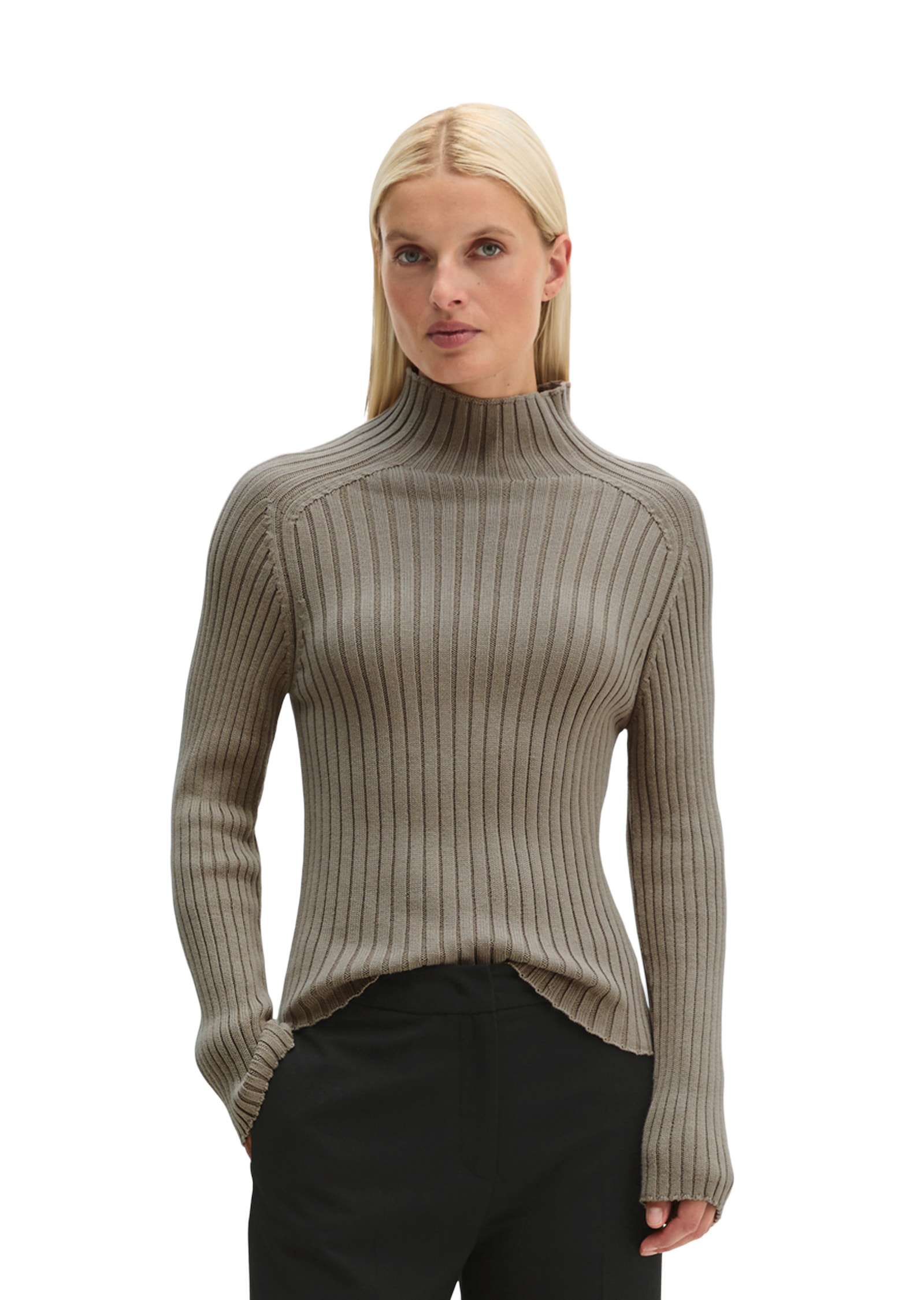 Marc OPolo Stehkragenpullover "aus Heavy Weight Cotton"