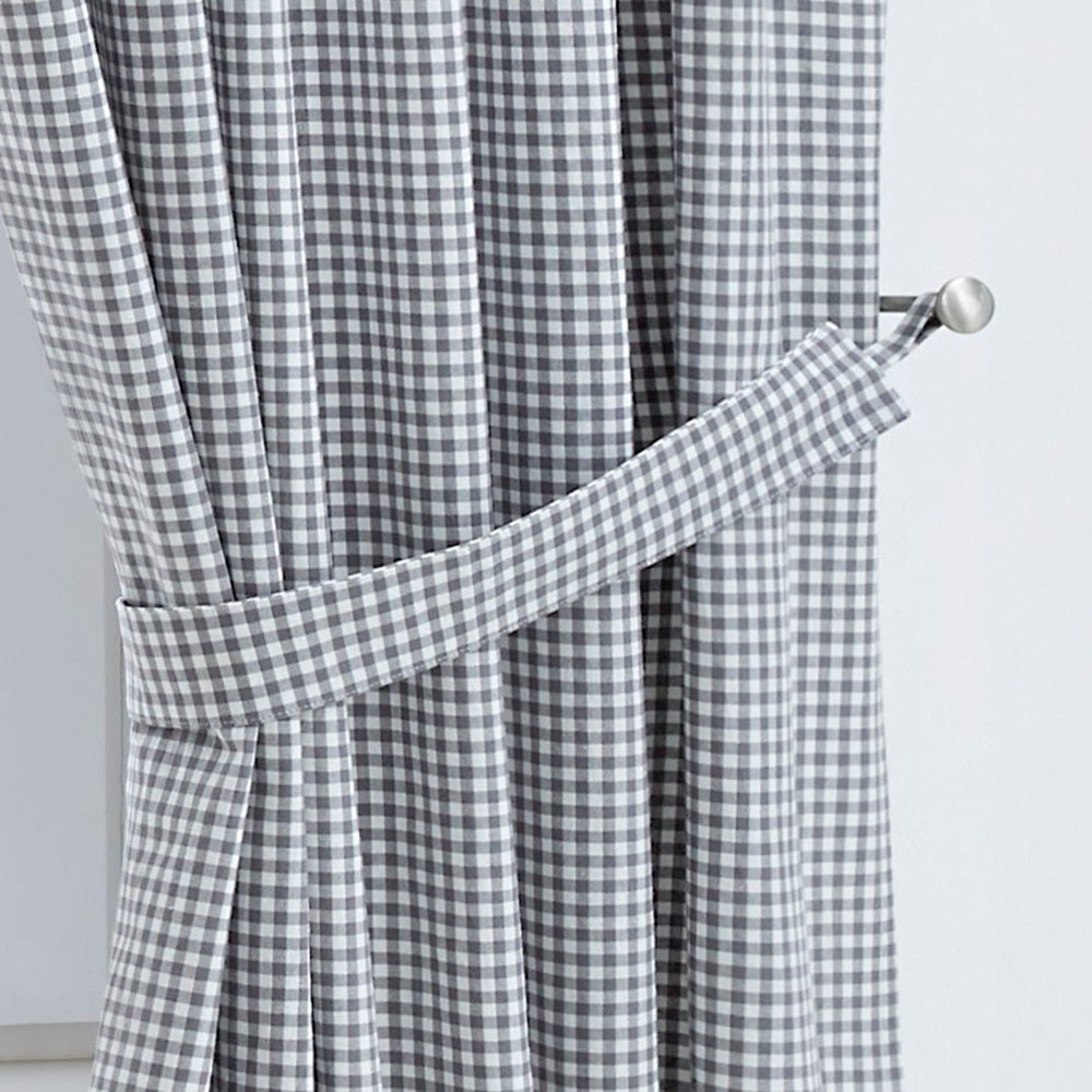 Thumbnail - Kutti Vorhang "Cottage Vorhang" Schlaufen 1 Stk. tlg. Gardine kariert, Baumwolle, 1 Stk