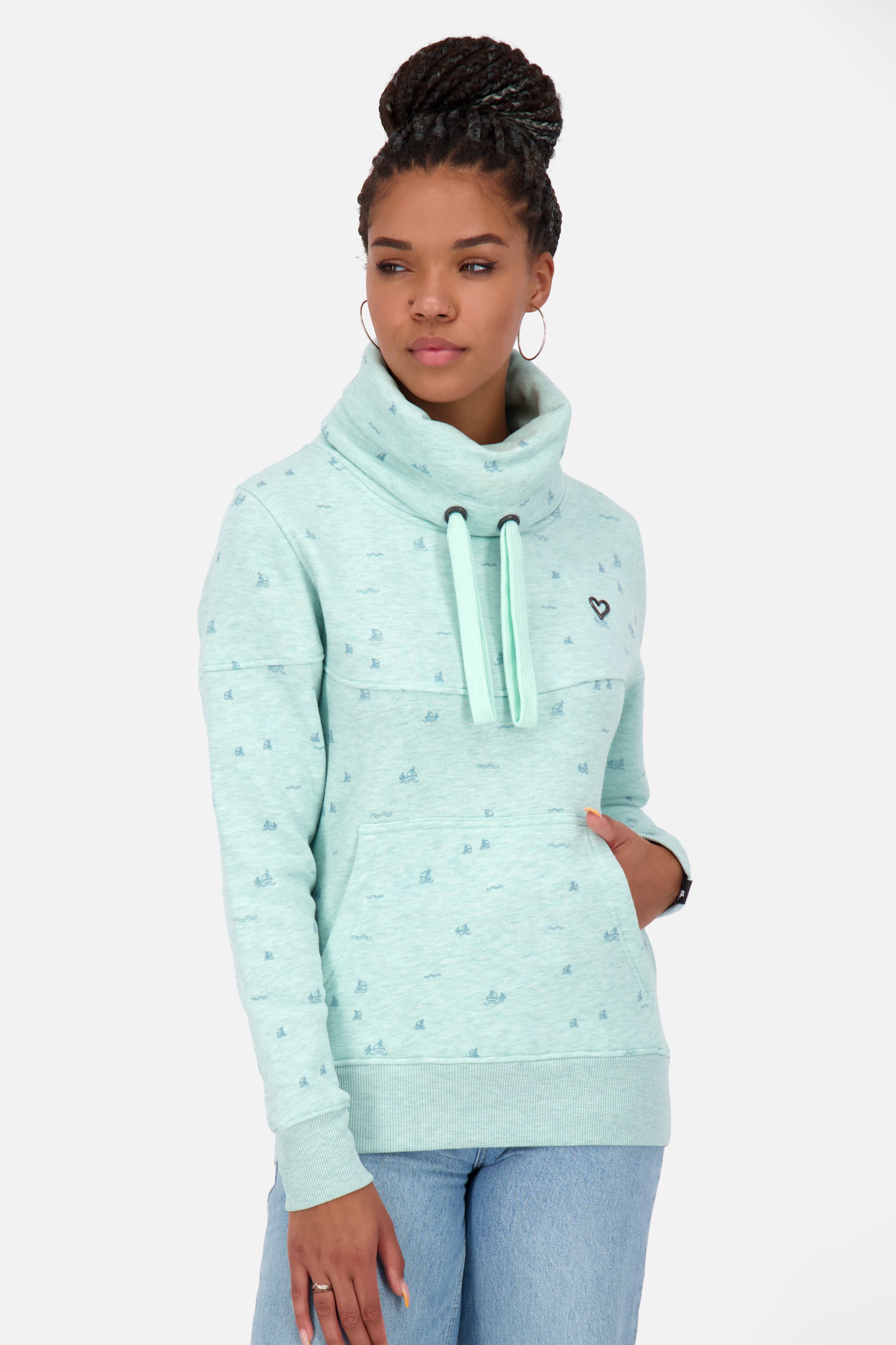Alife & Kickin Sweatshirt "Damen SunshineAK B" günstig online kaufen
