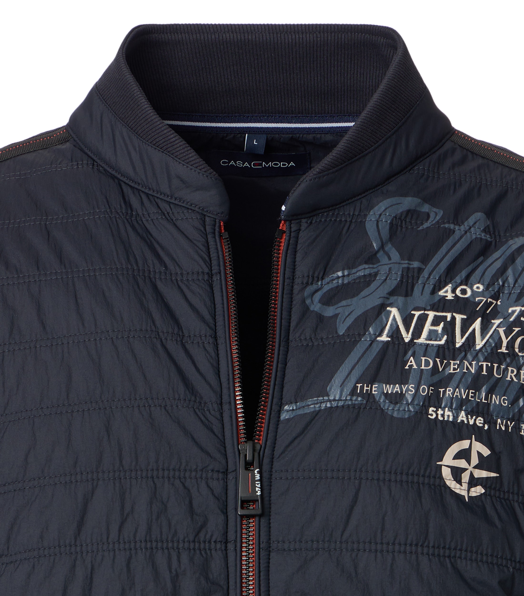CASAMODA Sweatjacke »CASAMODA Sweatjacke uni«