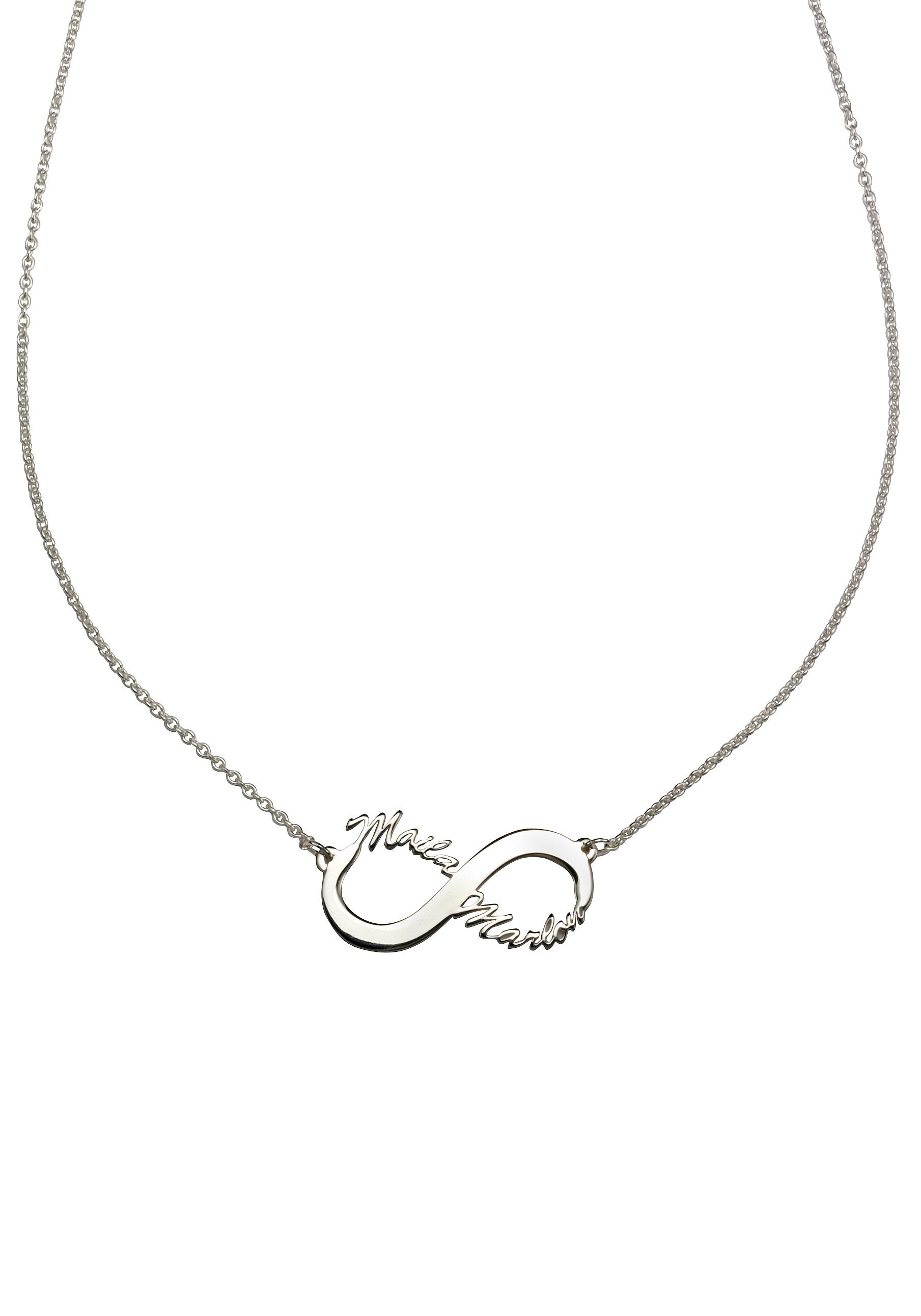 Firetti Namenskette »Schmuck Geschenk Silber 925 Halskette mit deinem Namen«,  GRAVURwunsch per Mail, Anlass Geburtstag Valentinstag Weihnachten für  bestellen | BAUR