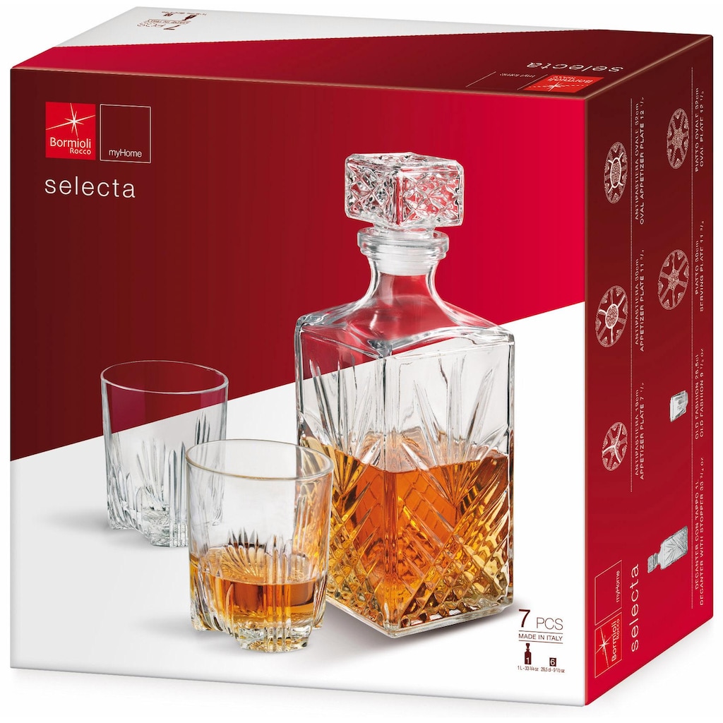 van Well Whiskyglas »Selecta«, (Set, 7 tlg.)