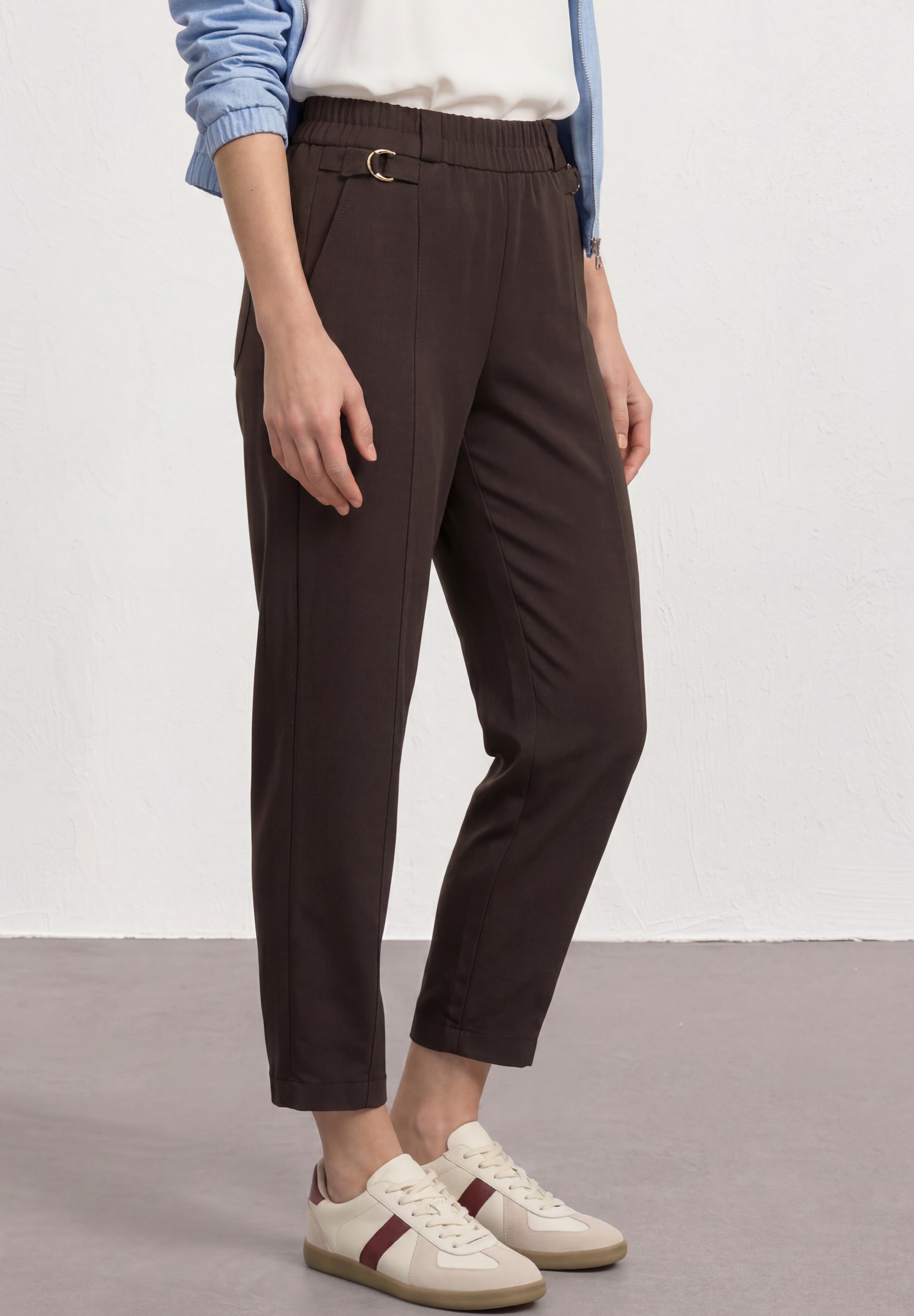 STREET ONE Stoffhose  High Waist