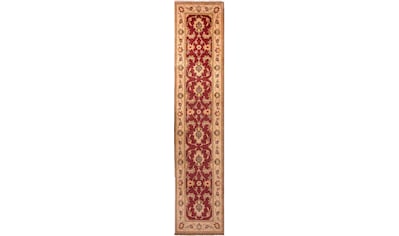 morgenland Wollteppich »Ziegler Teppich handgeknüpft rot«, rechteckig, 7 mm Höhe kaufen