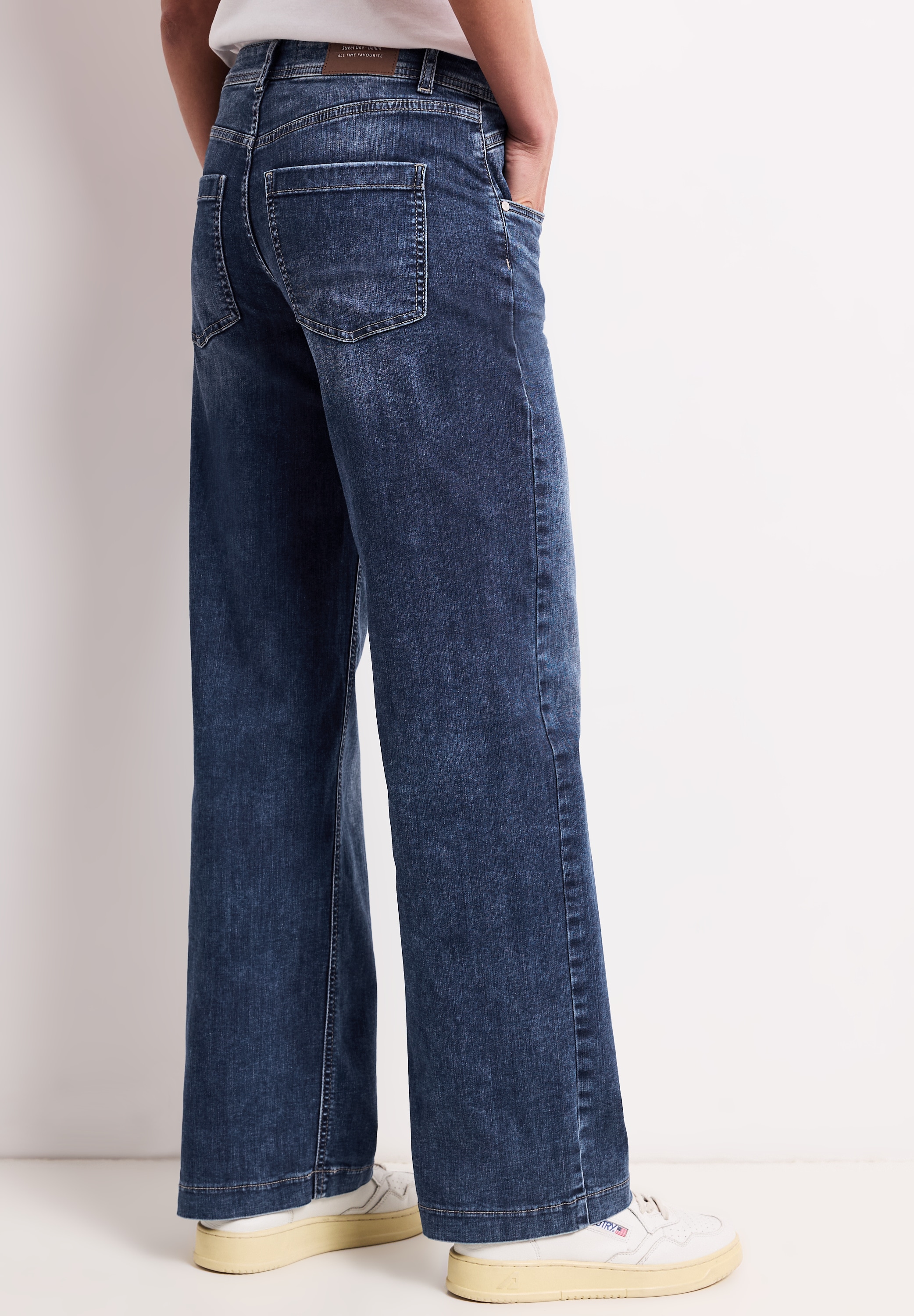 STREET ONE STUDIO Loose-fit-Jeans im Loose Fit