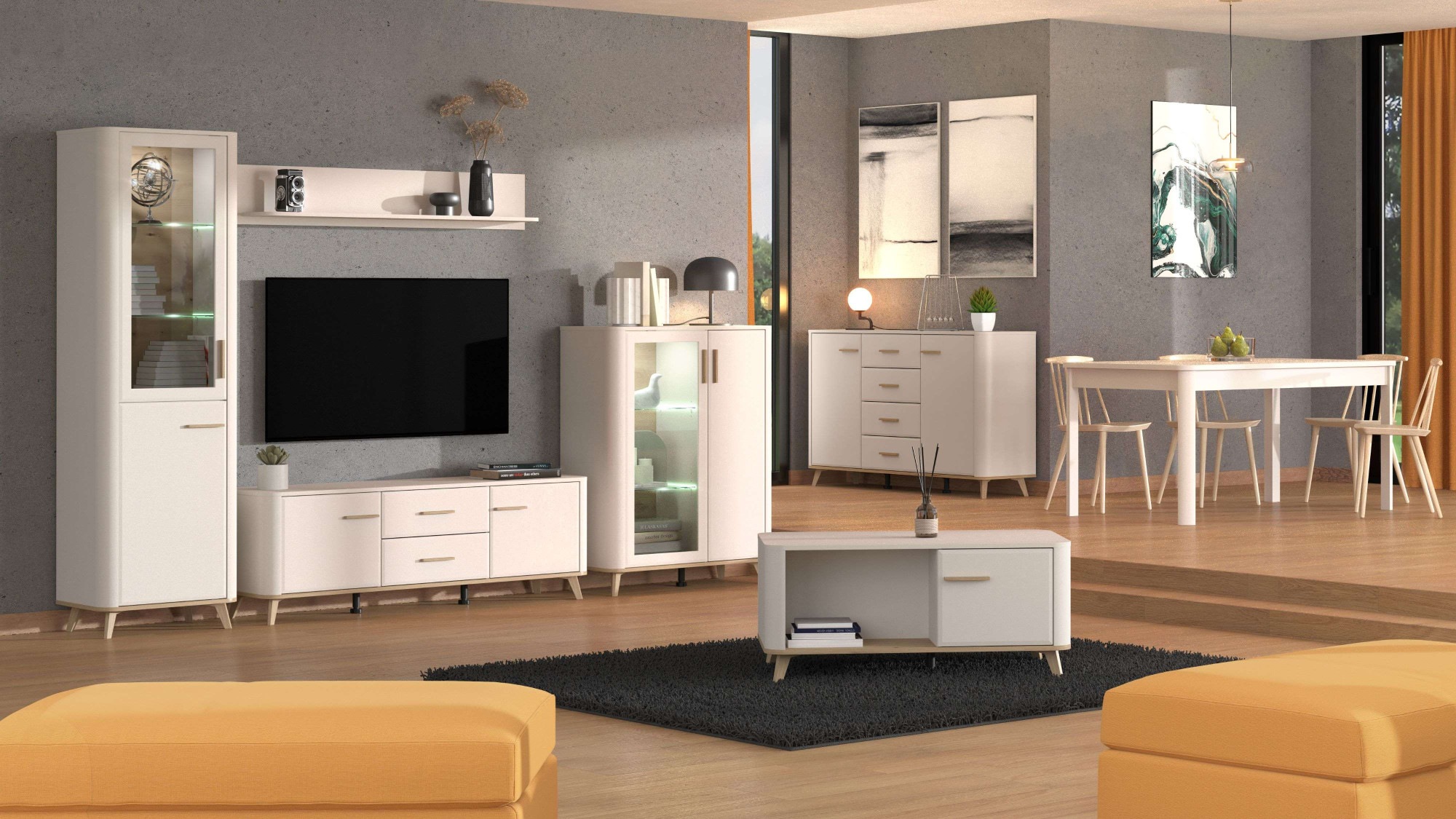 Home affaire Wandregal "Darwen Schwebendes Regal, Wandkonsole, Wandboard" A günstig online kaufen