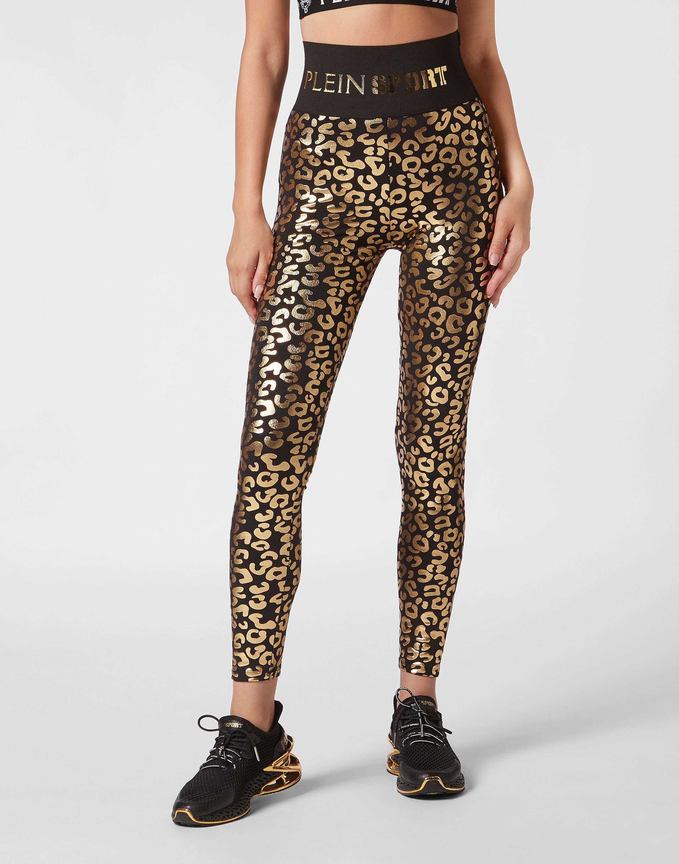 PLEIN SPORT Leggings "Leopard" günstig online kaufen