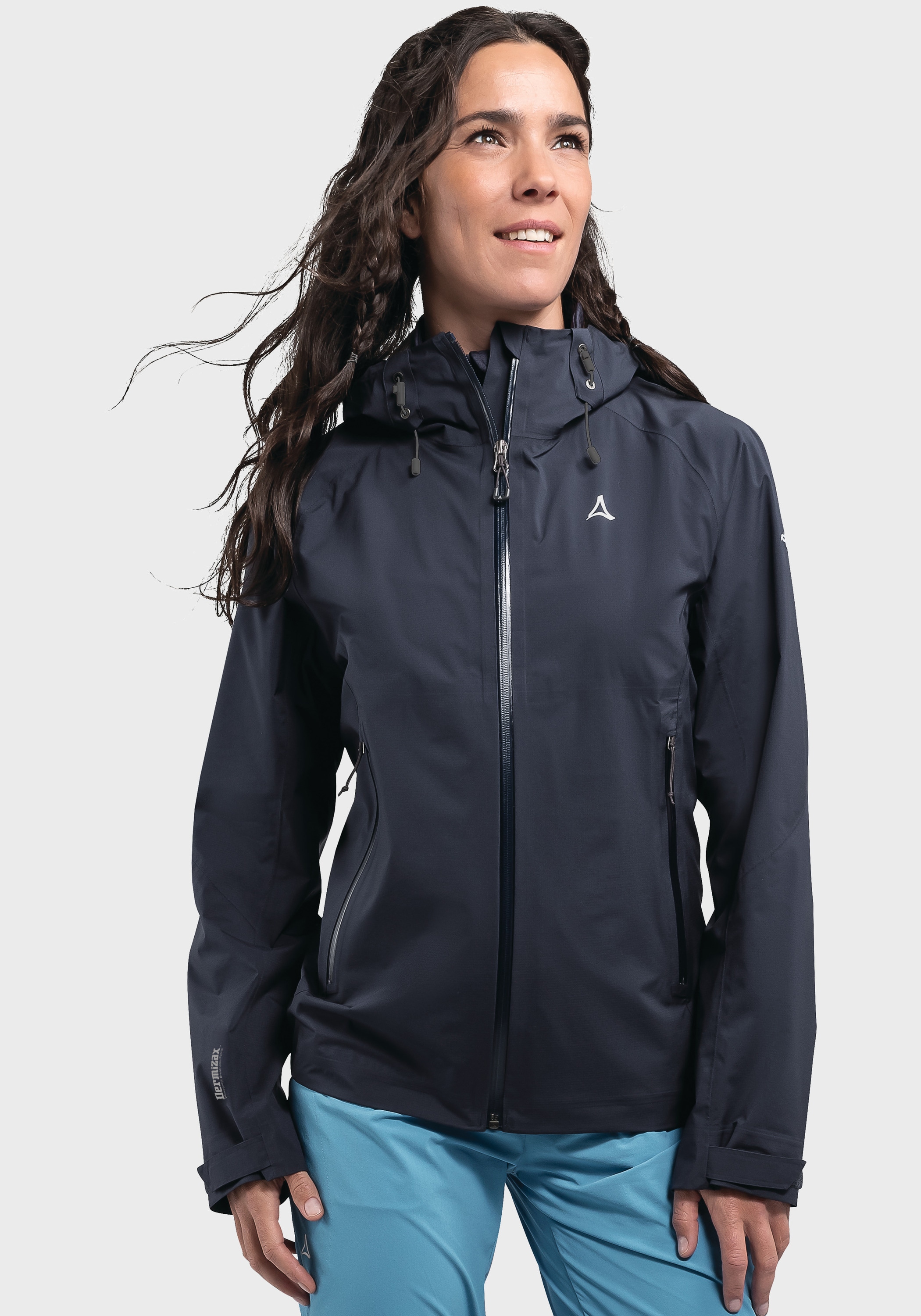 Schöffel Outdoorjacke »2.5L Jacket Vistdal L«, mit Kapuze