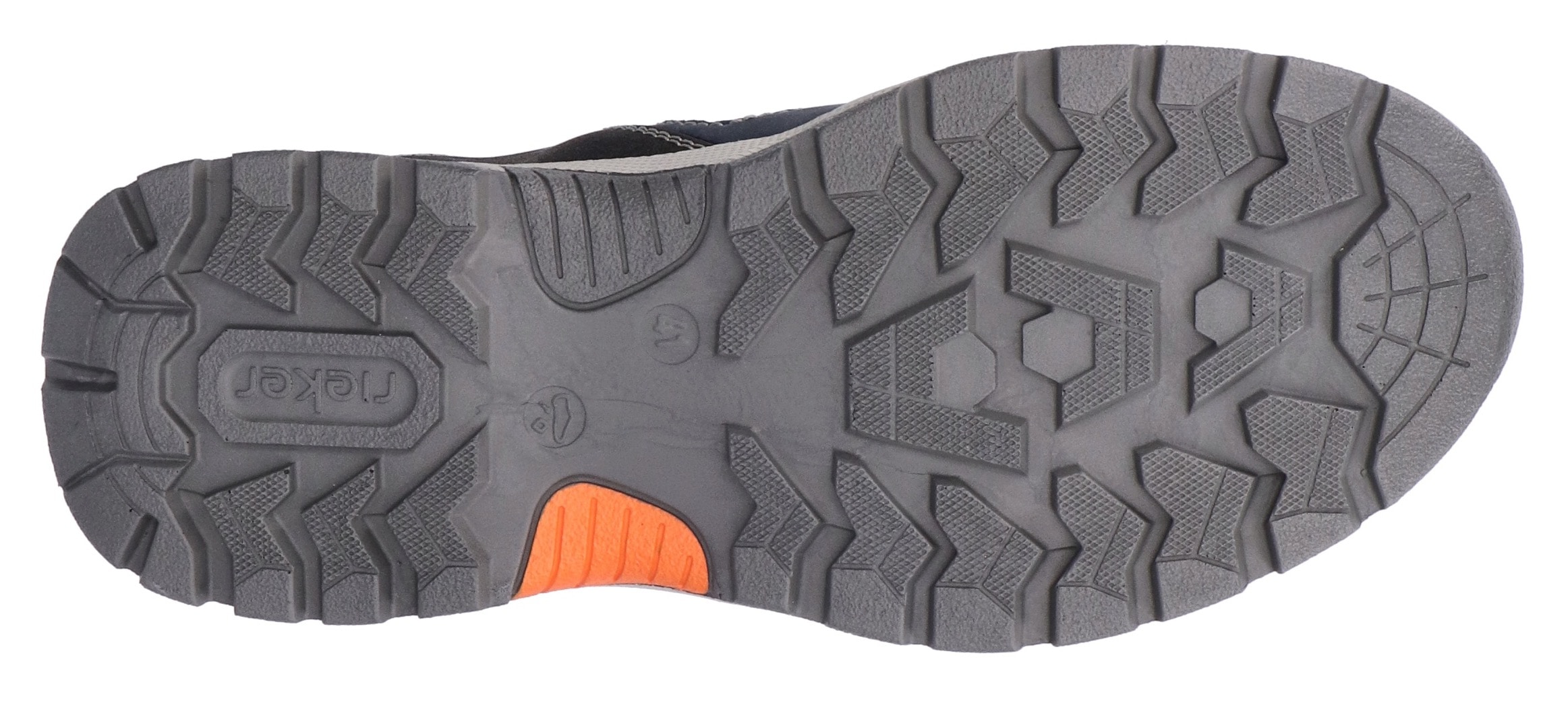Rieker Slip-On Sneaker, Trekkingschuh, Outdoorschuh, Schlupfschuh mit Gummizug