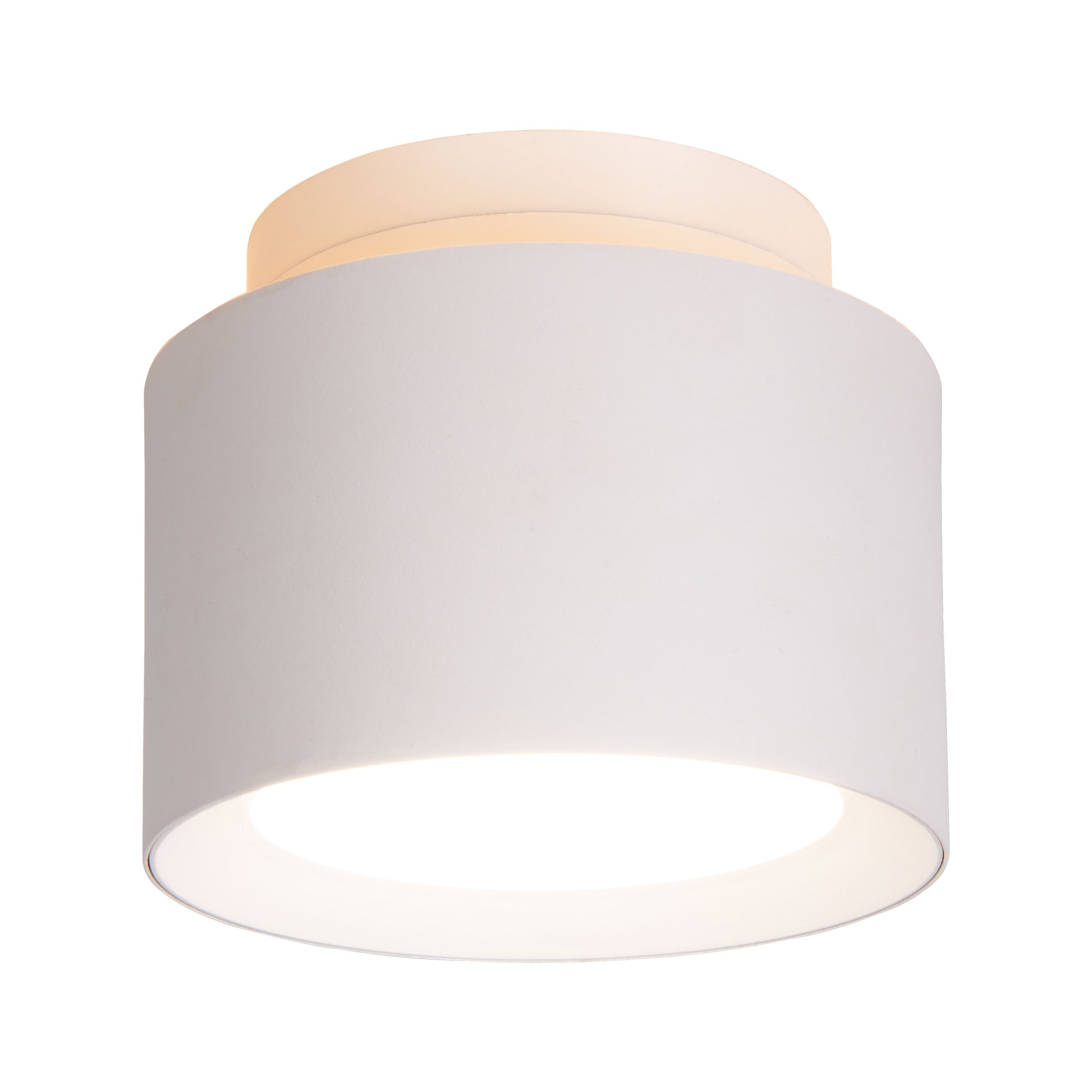 näve LED Deckenleuchte »Trimes« LED-Modul 1 Stk. warmweiß - kaltweiß rund, dimmbar, CCT per Schiebeschalter, Nachtlicht, Backlight, Memory