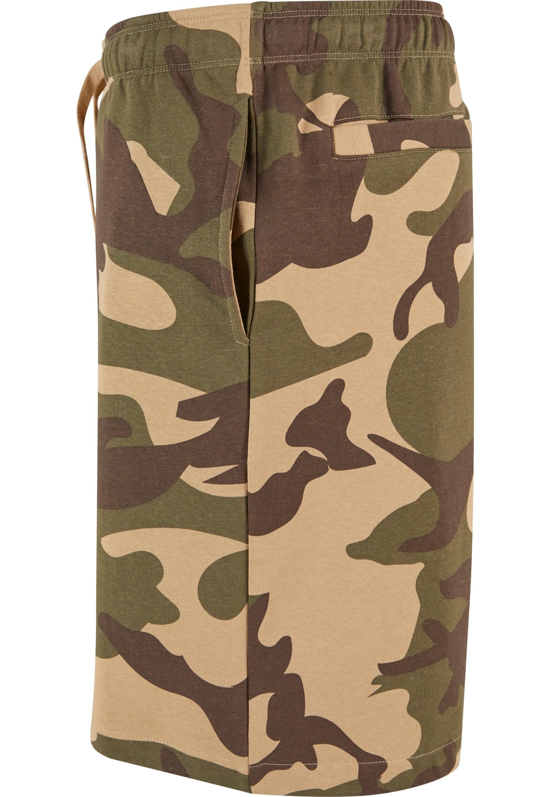 URBAN CLASSICS Shorts »Urban Classics Herren Easy Camo Shorts«, (1 tlg.)
