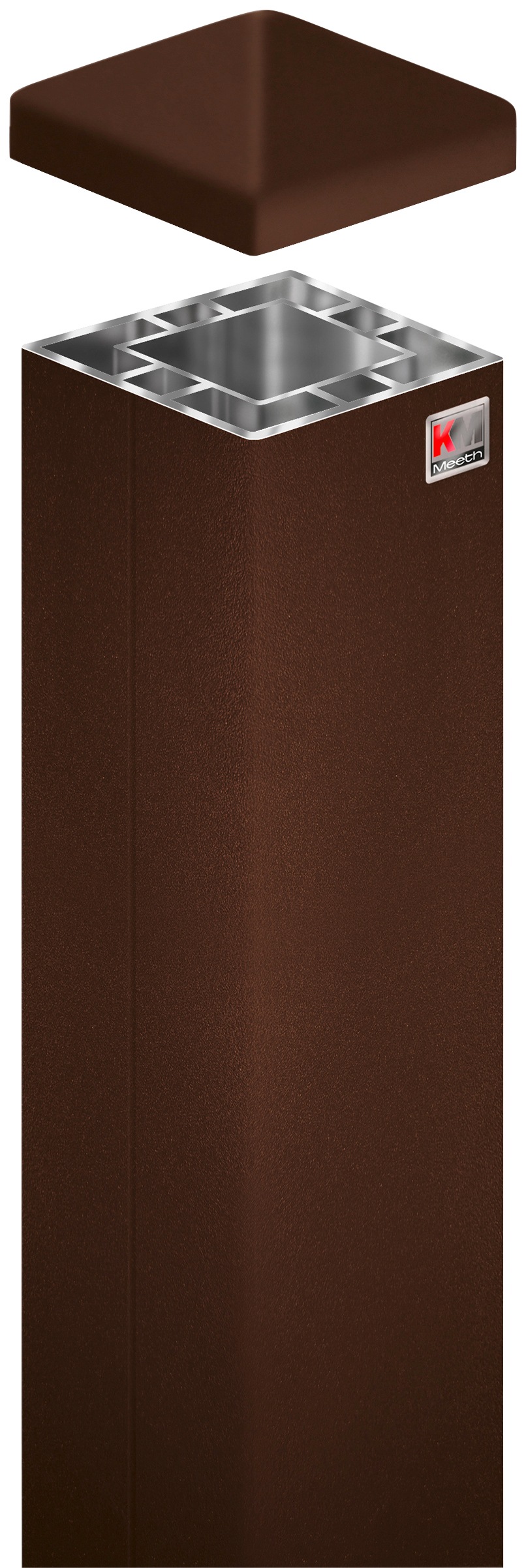 KM Zaun Zaunpfosten BxTxH: 9x9x90 cm