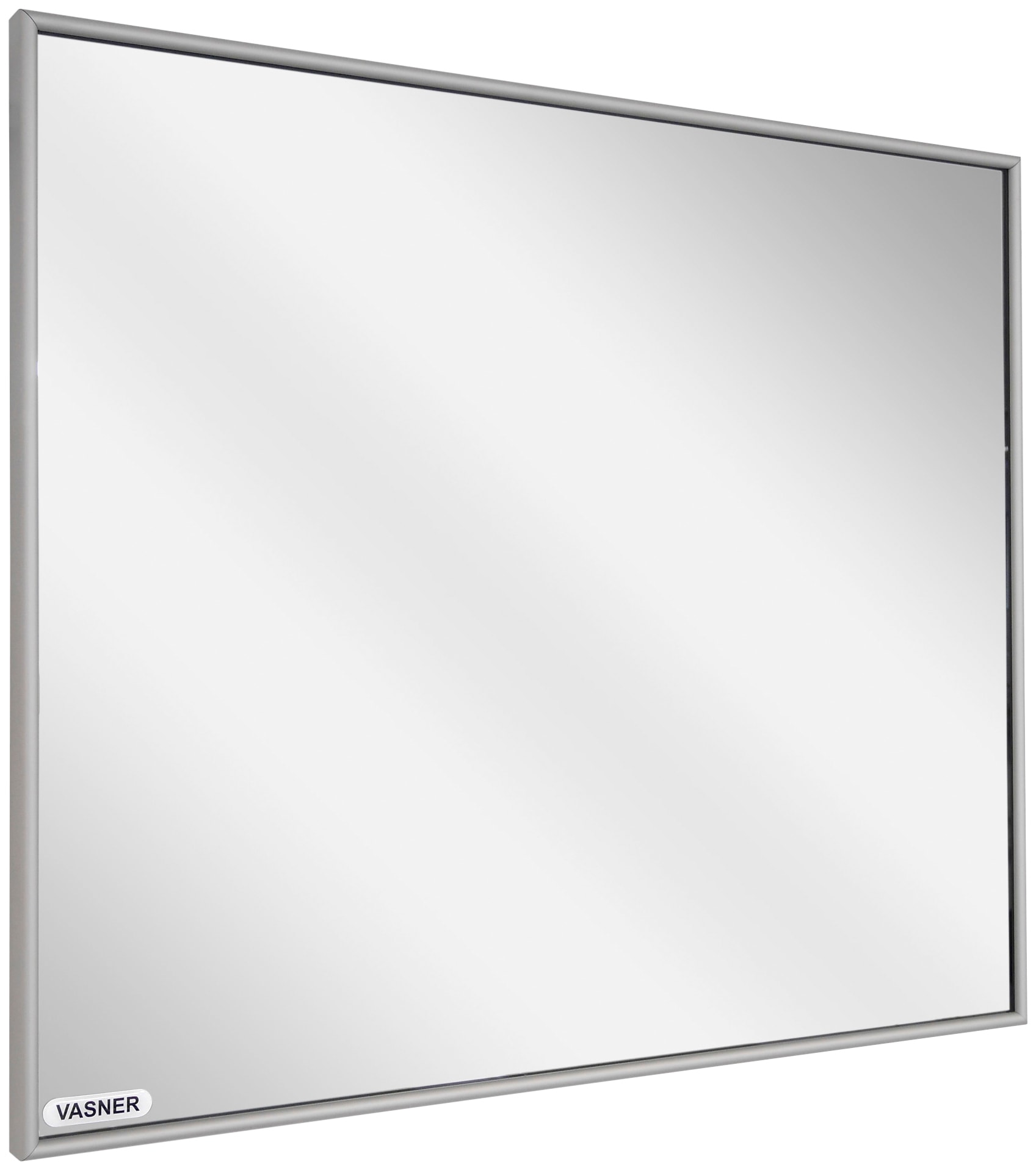 Vasner Infrarotheizung "Zipris S 700", 700 W, Spiegelheizung mit Aluminium-Rahmen