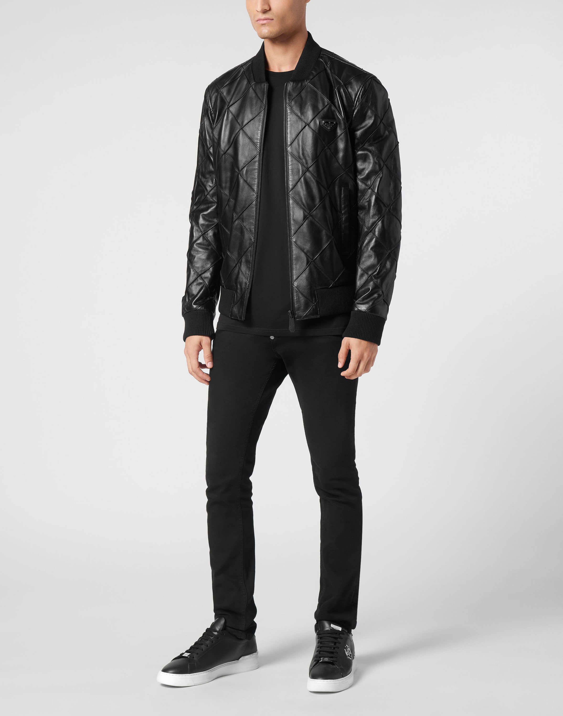 PHILIPP PLEIN Lederjacke »Leder-Bomber«