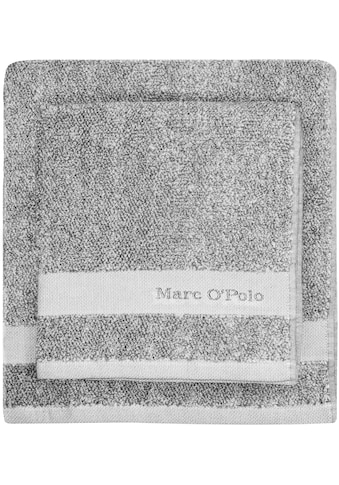 Marc O'Polo Home Duschtuch »Melange«, (1 St.), mit hübscher Logostickerei kaufen