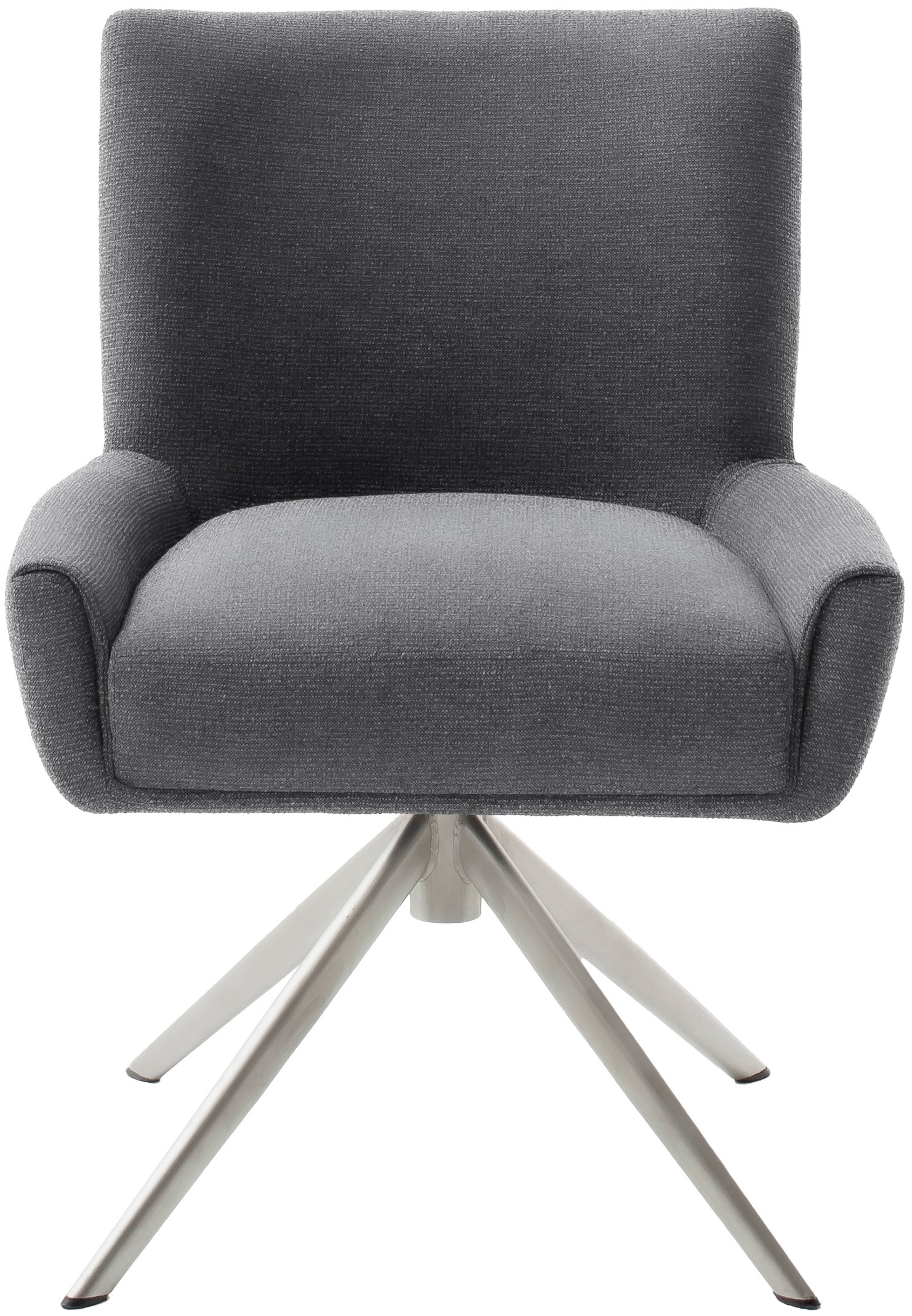 MCA furniture 4-Fußstuhl »WILSON Esszimmerstuhl, Armlehnstuhl, Polsterstuhl, modern«, (Set), 2 St., Leder, Stuhl, Armlehnenstuhl, drehbar, Taschenfederkern, belastbar 160 kg,XXL