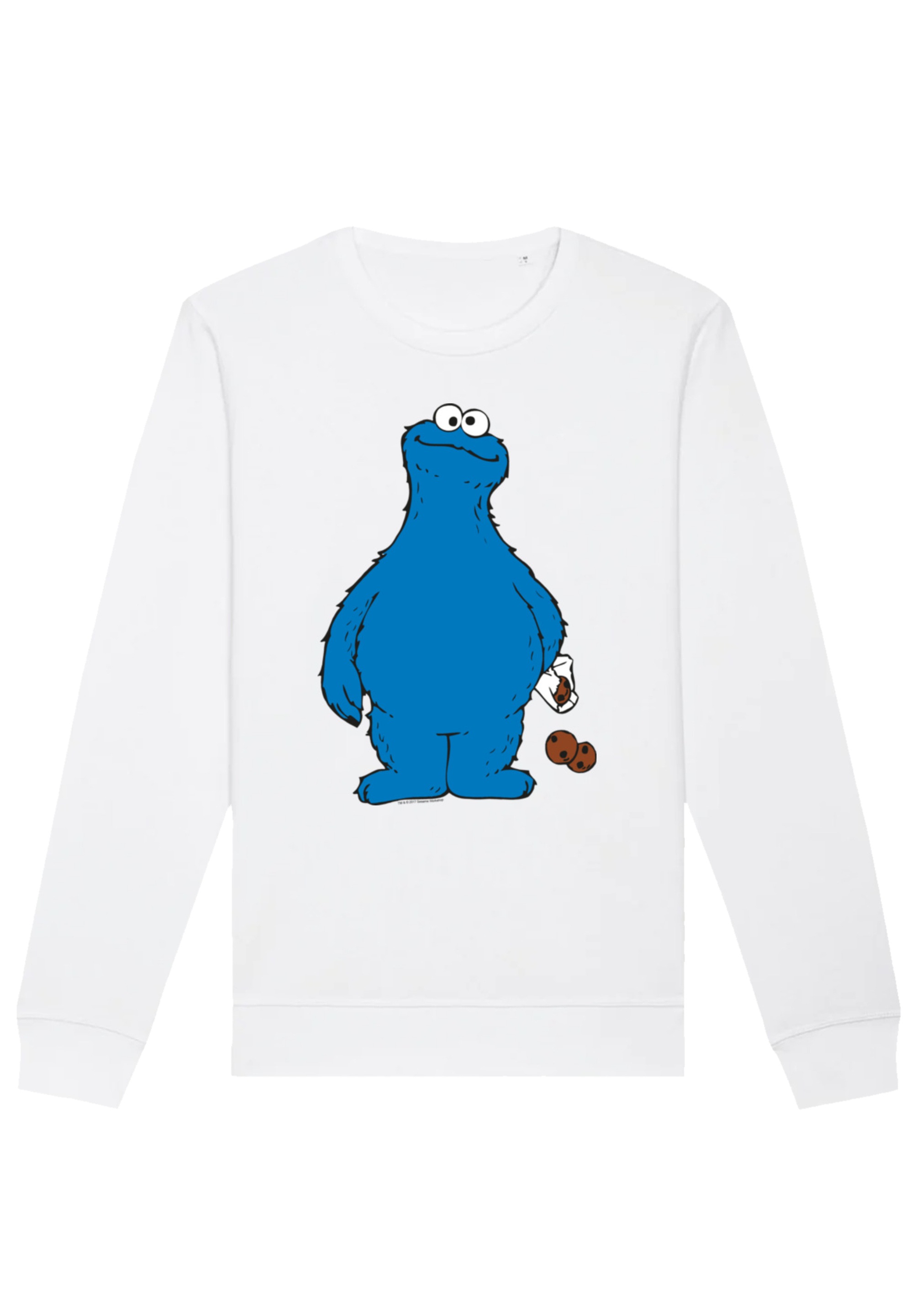 F4NT4STIC Sweatshirt »Sesamstraße Cookie Thief«, Premium Qualität