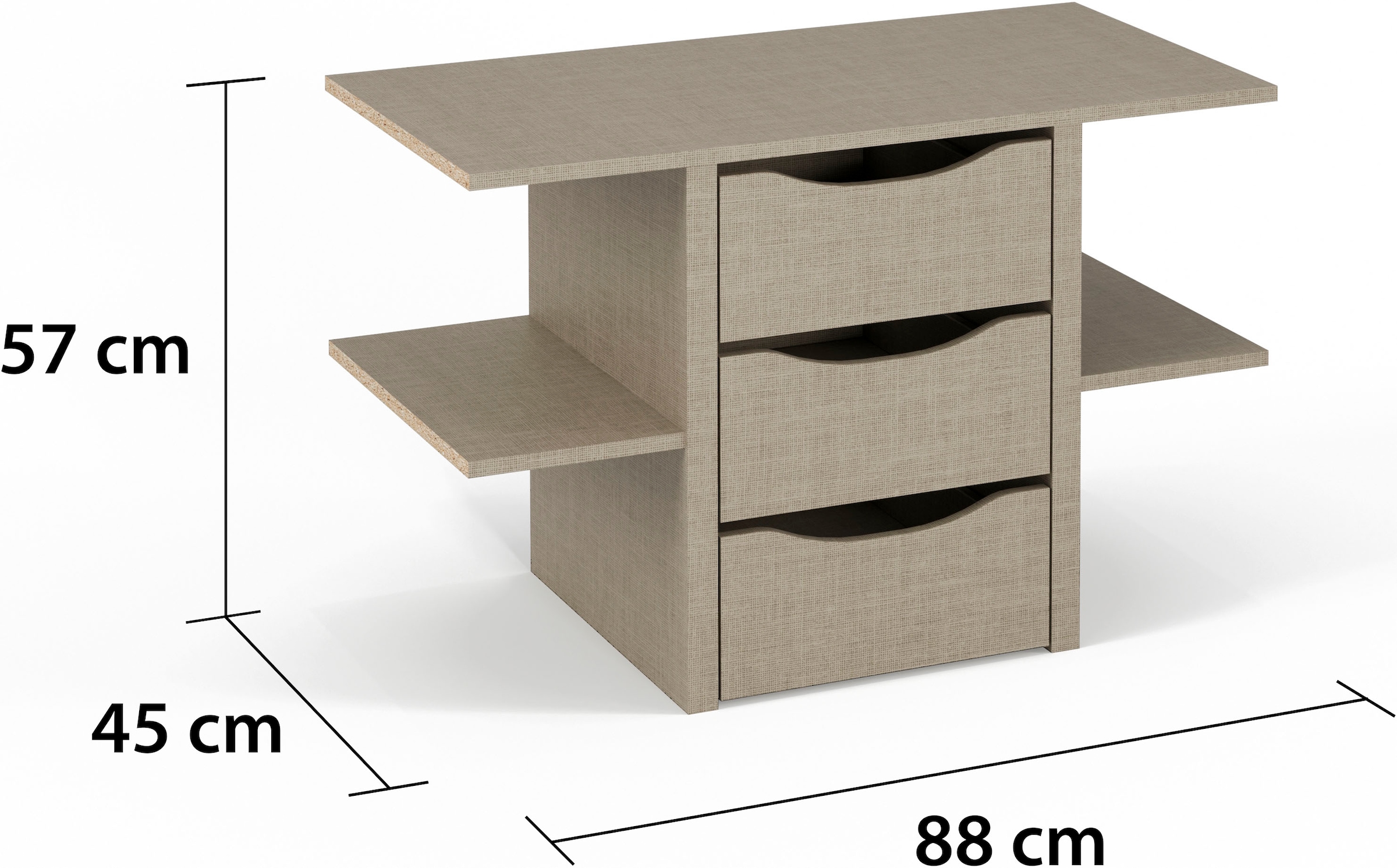 rauch Schubladeneinsatz »Zubehör für Rauch-Schränke ORANGE/BLUE«